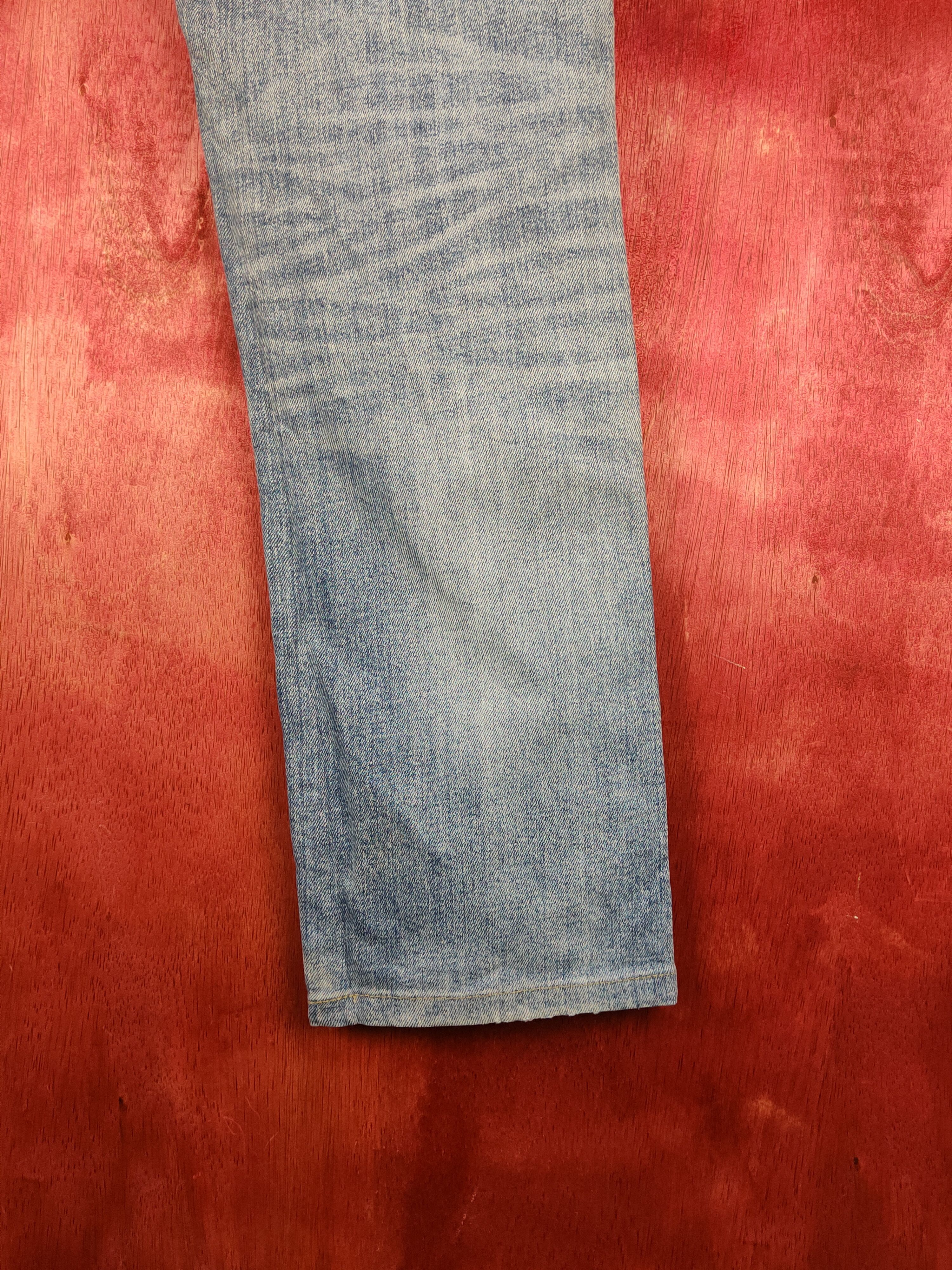 Japanese Brand Uniqlo Blue Distressed Multipocket Denim #S1589 Size US 29 - 12 Thumbnail