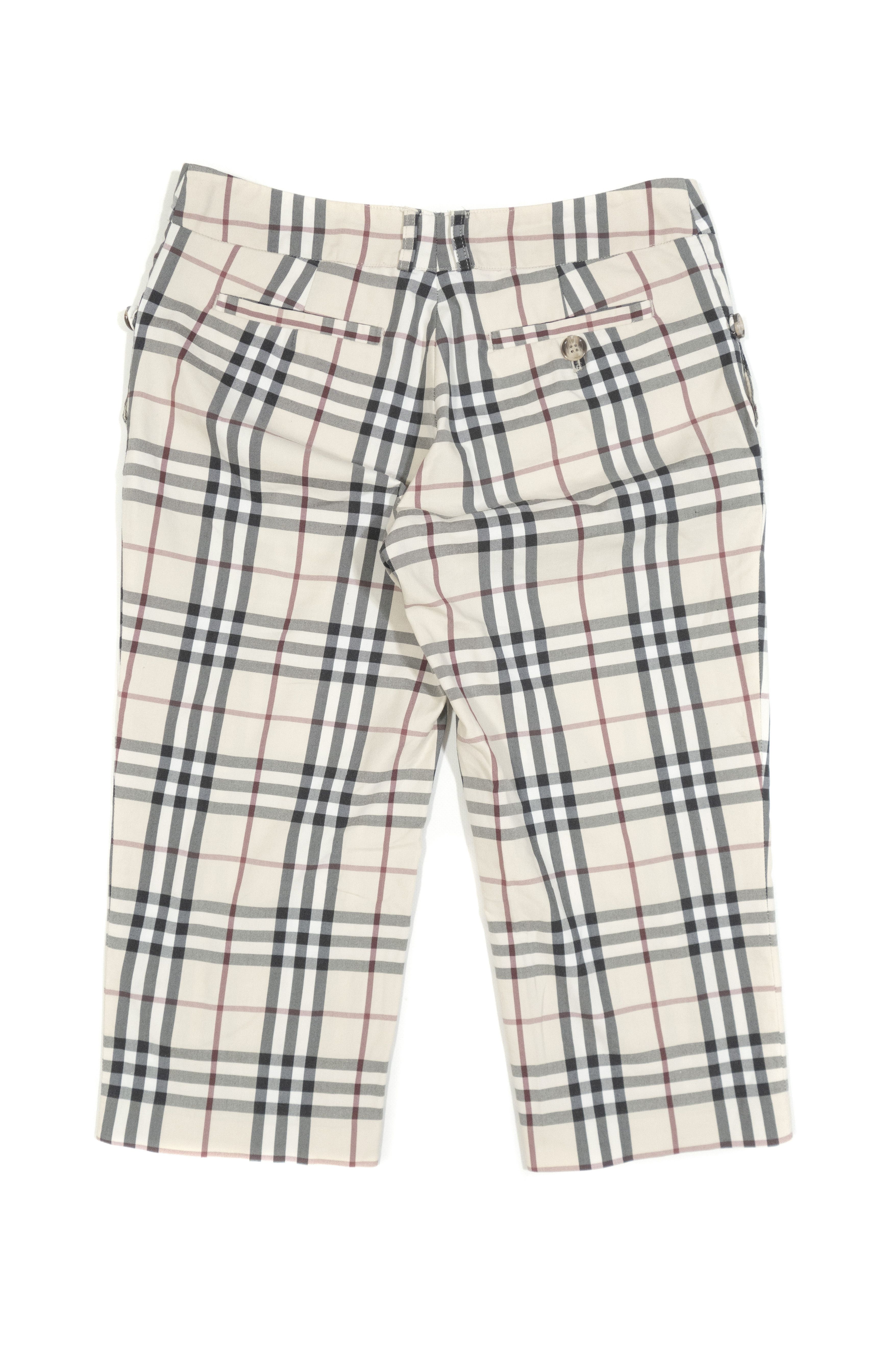 Burberry Nova Check Long Shorts Size 27" / US 4 / IT 40 - 2 Thumbnail