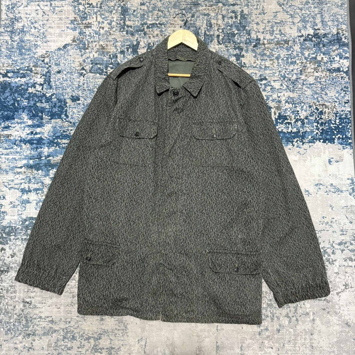 Vintage 70s-80s Polish Army WZ68 moro camo parka jacket Size US L / EU 52-54 / 3 - 1 Thumbnail