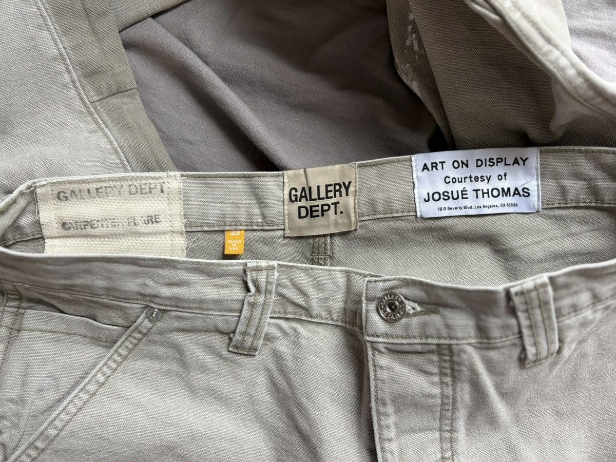 Gallery Dept. Gallery Dept Carpenter Flares Cement Gray Size US 34 / EU 50 - 8 Thumbnail