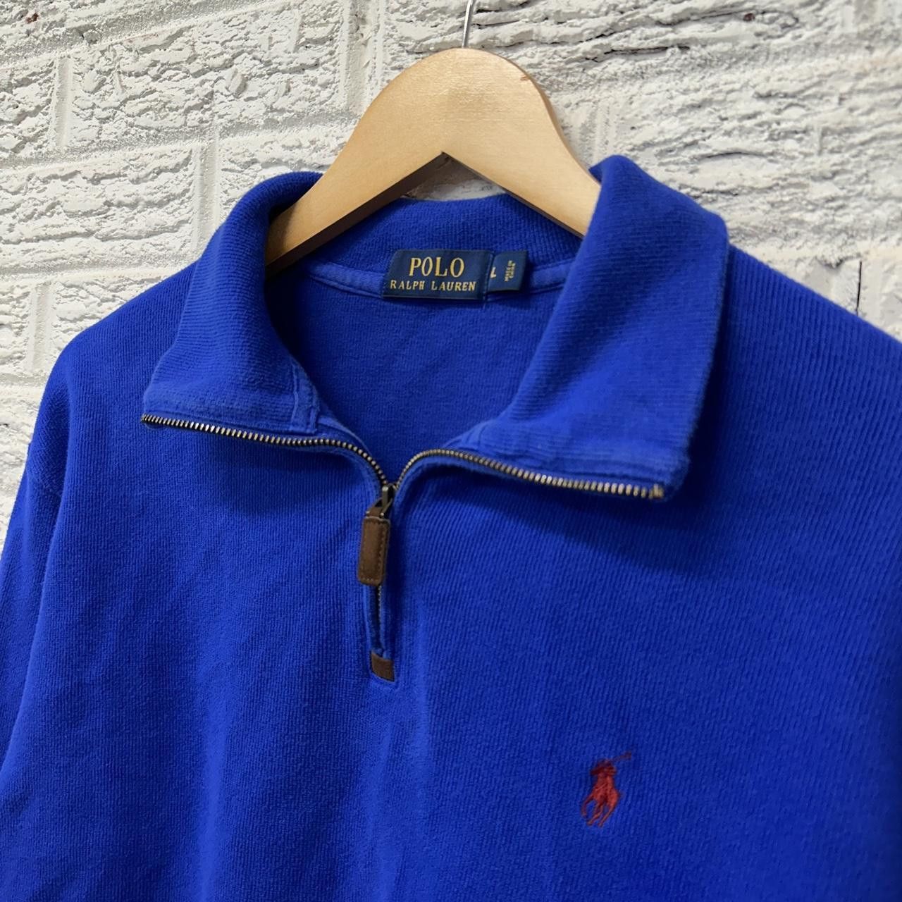 Polo Ralph Lauren Polo Ralph Lauren Blue 1/4 Pullover Jacket Men’s Large Size US L / EU 52-54 / 3 - 4 Thumbnail