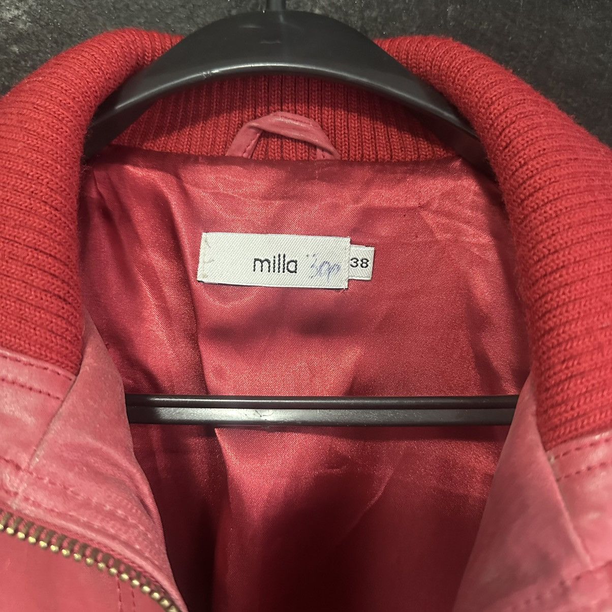 Other Red Leather Jacket Avant Garde Size XS / US 0-2 / IT 36-38 - 12 Thumbnail