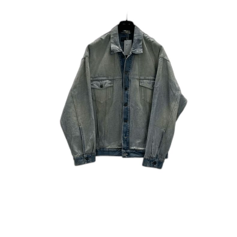 Balenciaga balenciaga washed denim jacket Size US S / EU 44-46 / 1 - 1 Thumbnail
