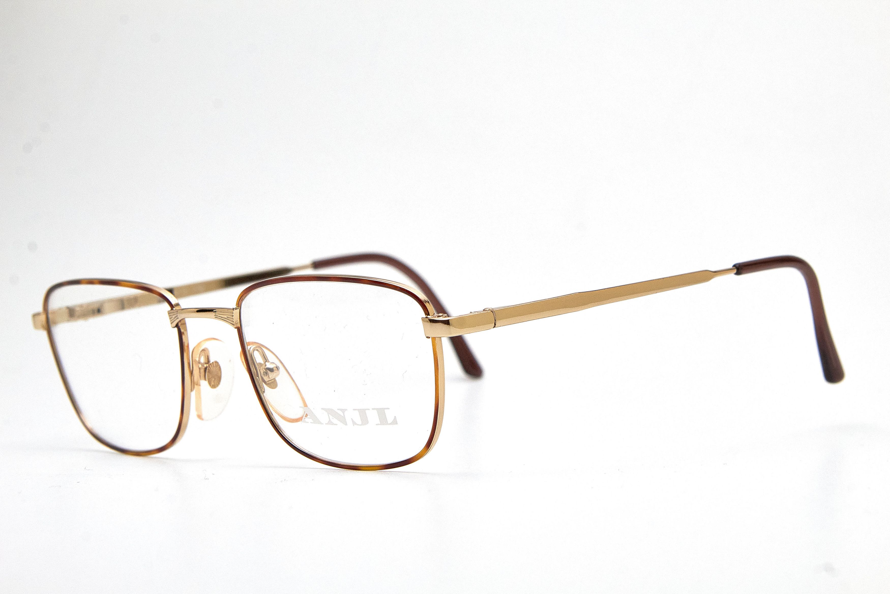 Old Money ANJL Gold Tortoise Rectangular Quiet Lux Specs