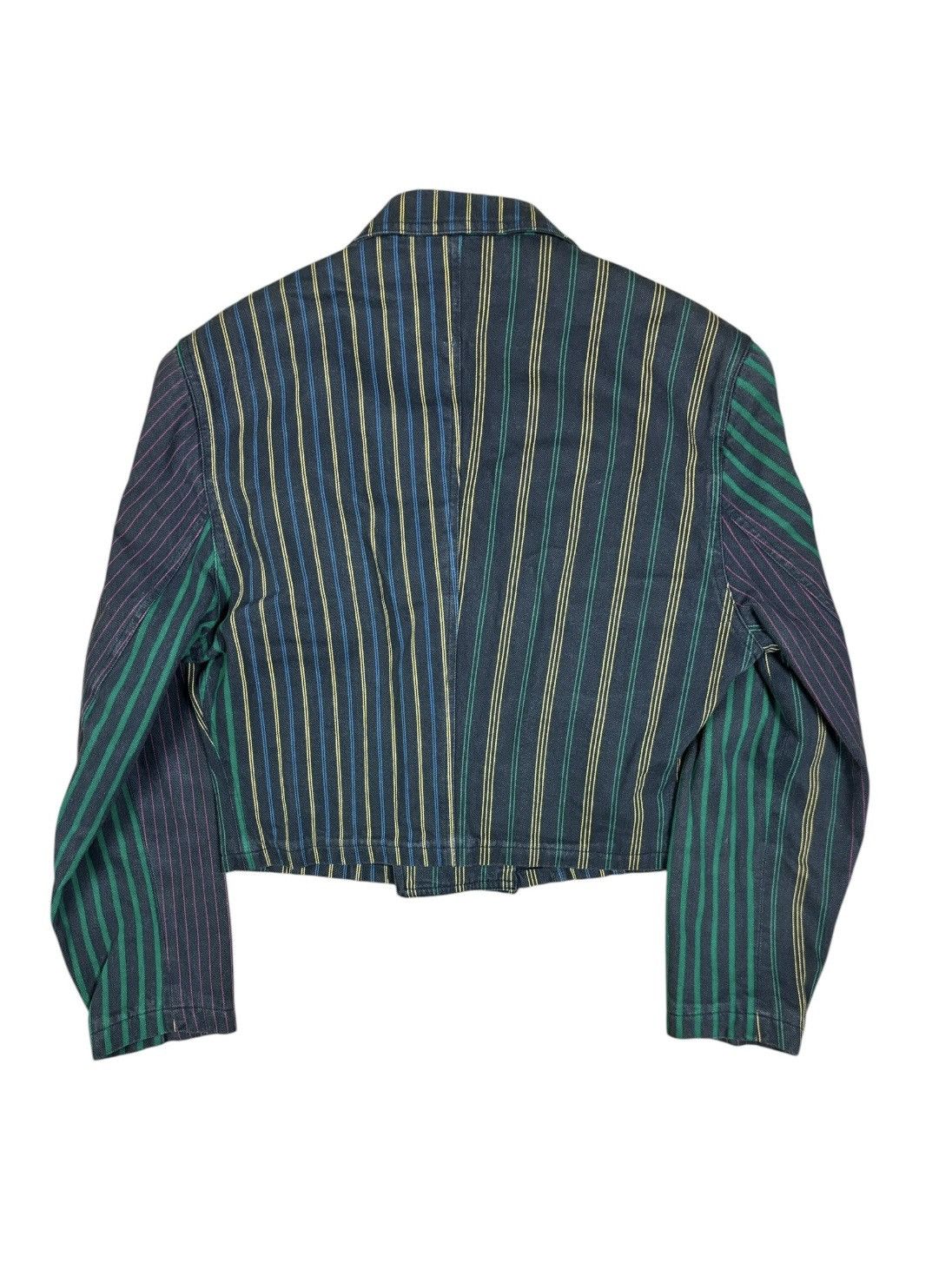 Marithe + Francois Girbaud 80s Marithé François Girbaud Cropped Denim Jacket Size M / US 6-8 / IT 42-44 - 2 Thumbnail
