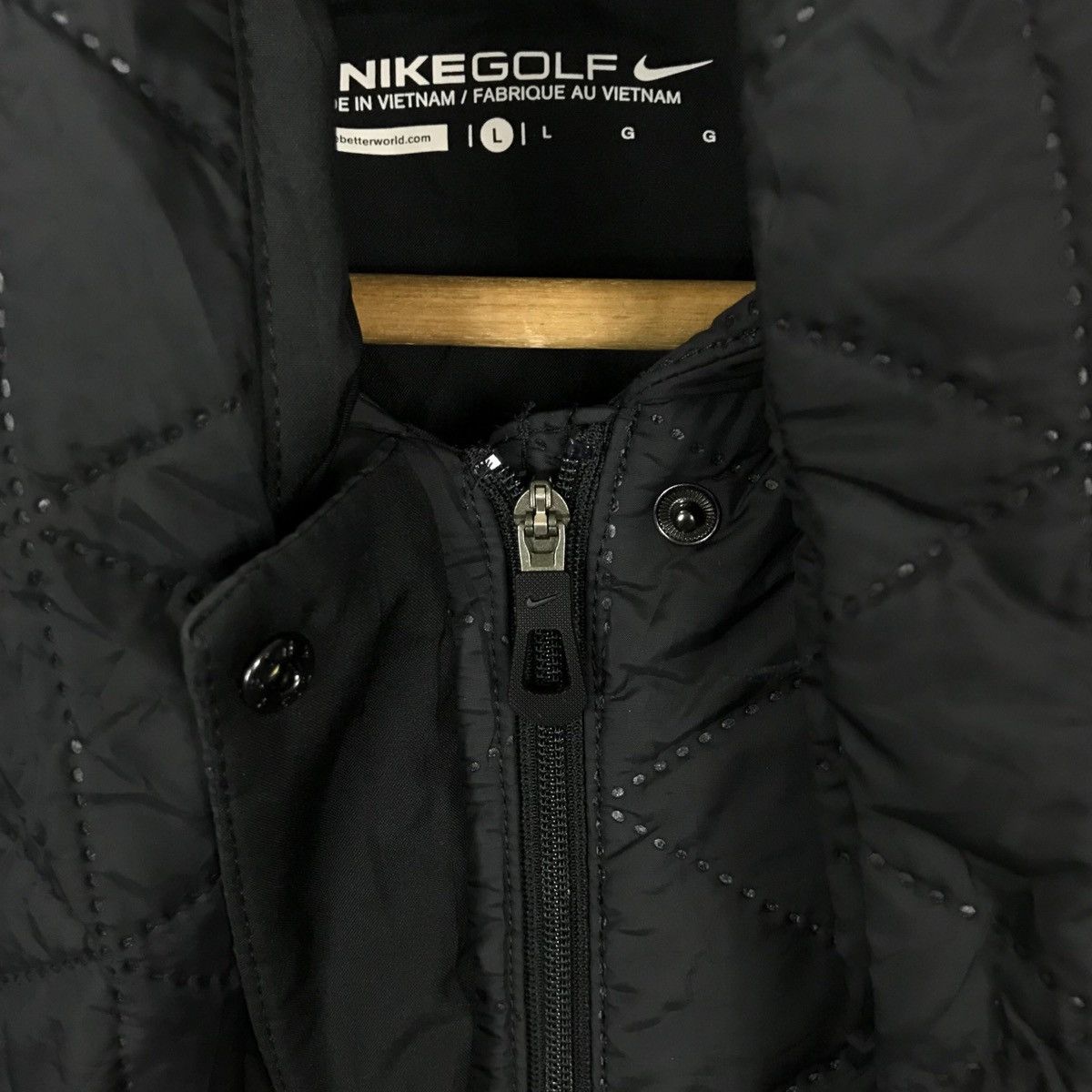 Nike Nike Golf with Scarf Full Zipper Long Coat Jacket Size US L / EU 52-54 / 3 - 3 Thumbnail