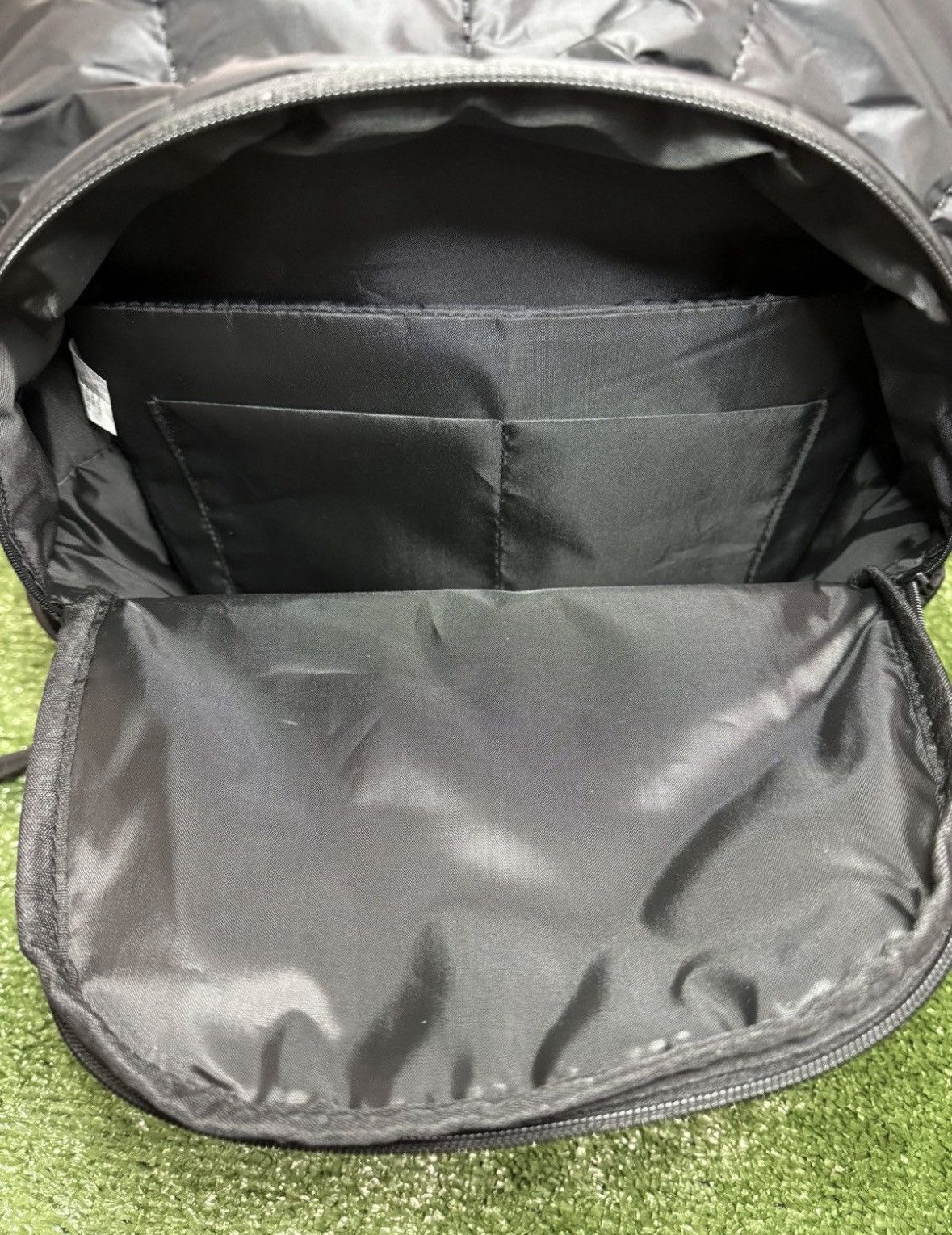 Fuck The Population FTP Logo Puffer Black Backpack - 14” x 16” - NEW Size ONE SIZE - 7 Thumbnail