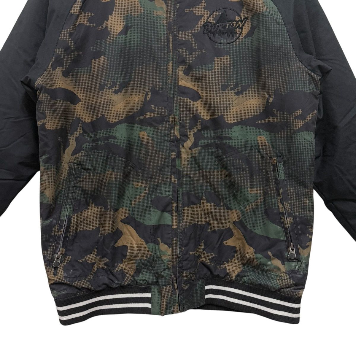 Burton Burton Camouflage Dryride Hoodie Jacket Size US L / EU 52-54 / 3 - 4 Thumbnail