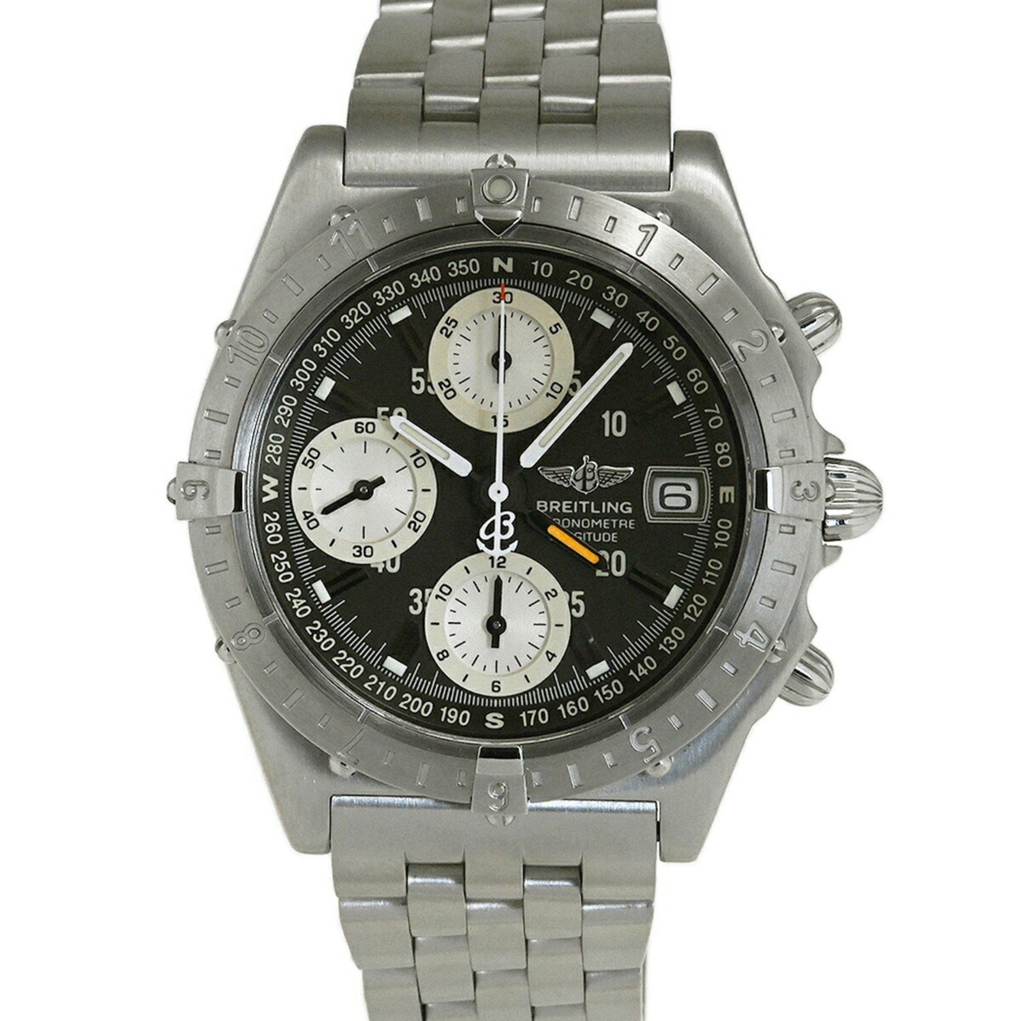 Breitling BREITLING Chronomat Longitude Watch A215B61PA (A20348) v1988 Size ONE SIZE - 1 Thumbnail