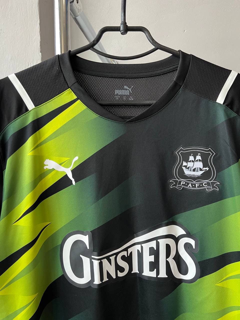 Puma 2021/22 PLYMOUTH ARGYLE THIRD SOCCER JERSEY FOOTBALL SHIRT Size US XL / EU 56 / 4 - 5 Thumbnail