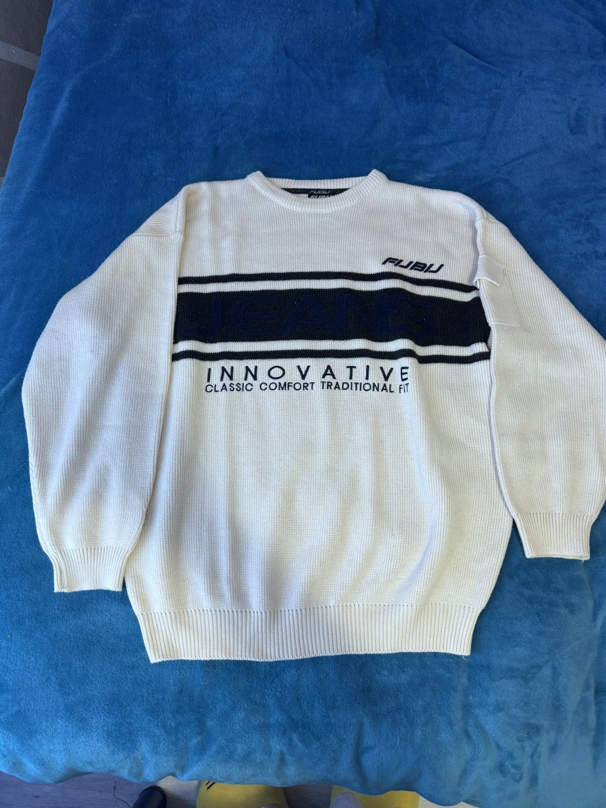 Fubu Vintage Fubu Jeans SweatShirt y2k Size US L / EU 52-54 / 3 - 1 Thumbnail