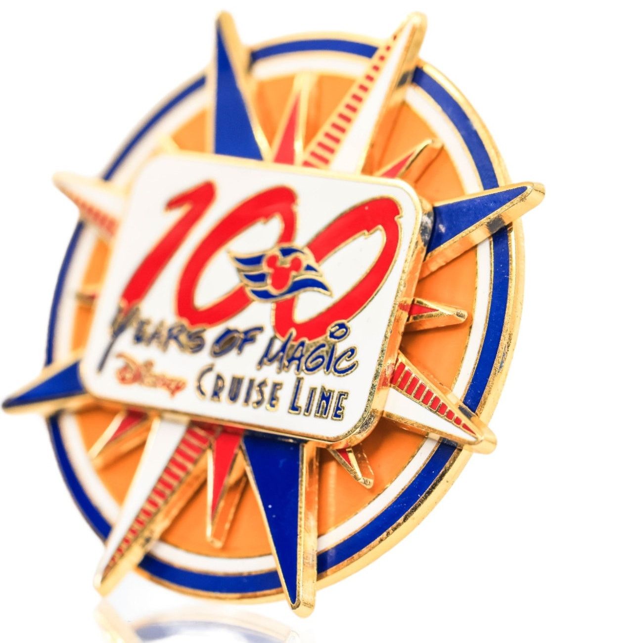 Disney Disney Cruise Line 100 Years of Magic Spinning Pin 2002 Size ONE SIZE - 7 Thumbnail