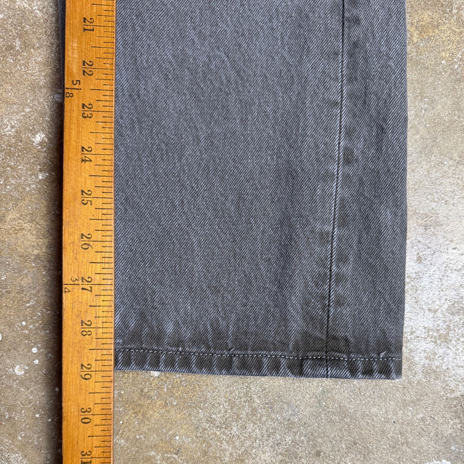 Levi's Y2K Levi’s 501XX Button Fly Jeans Men’s 33x29 Grey Size US 33 - 12 Thumbnail
