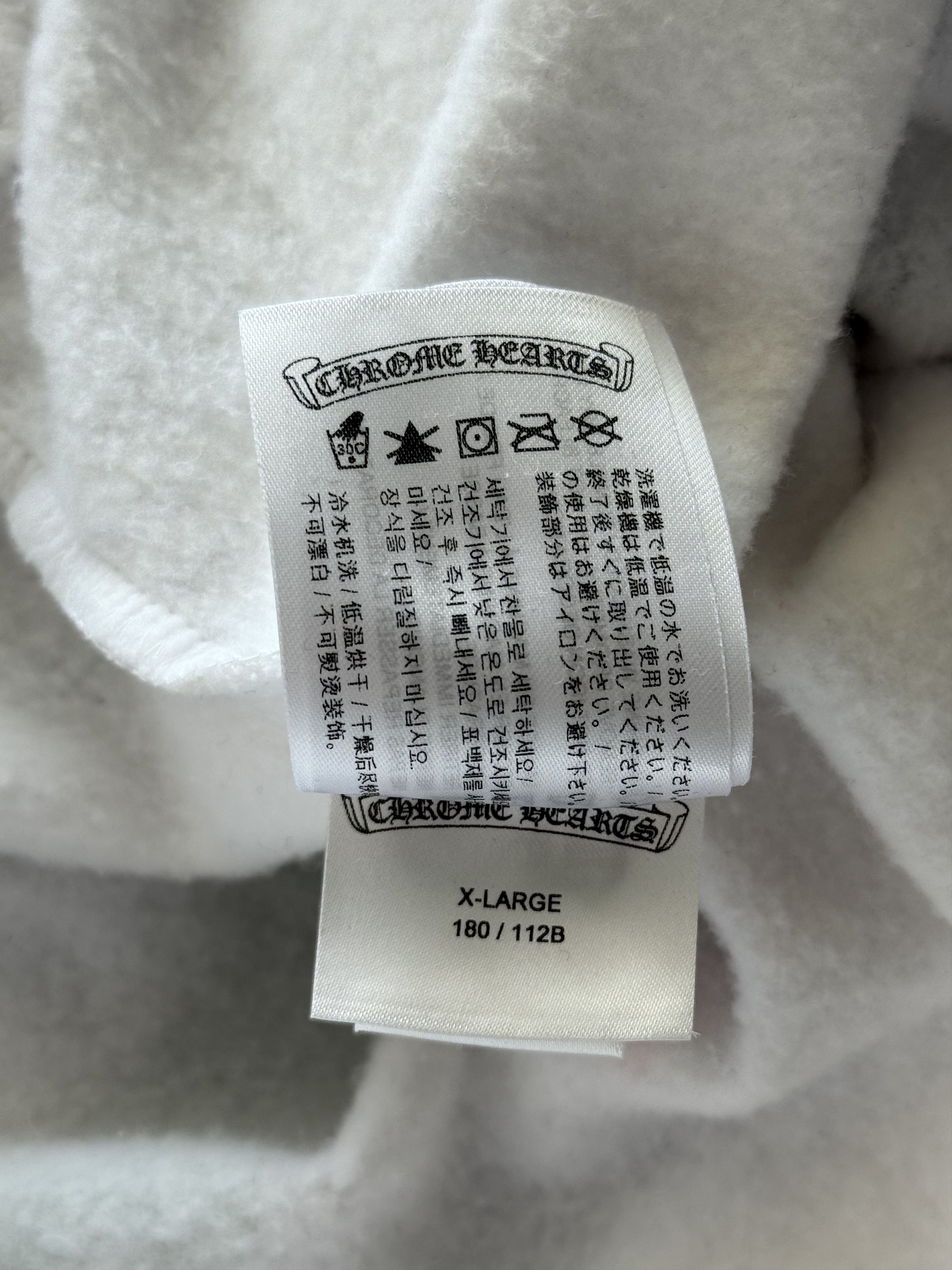 Chrome Hearts Chrome Hearts White Multicolor Stencil Hoodie Size US XL / EU 56 / 4 - 6 Thumbnail