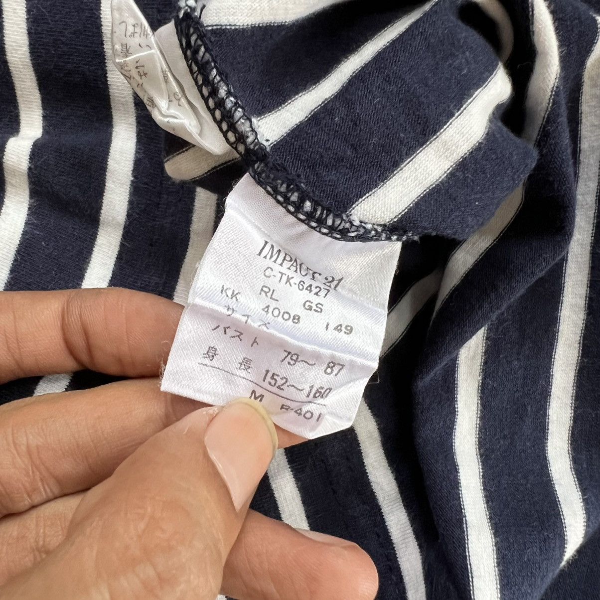Polo Ralph Lauren Ralph Lauren Polo Sport Stripe Turtle Neck Long Sleeve Shirt Size M / US 6-8 / IT 42-44 - 5 Thumbnail