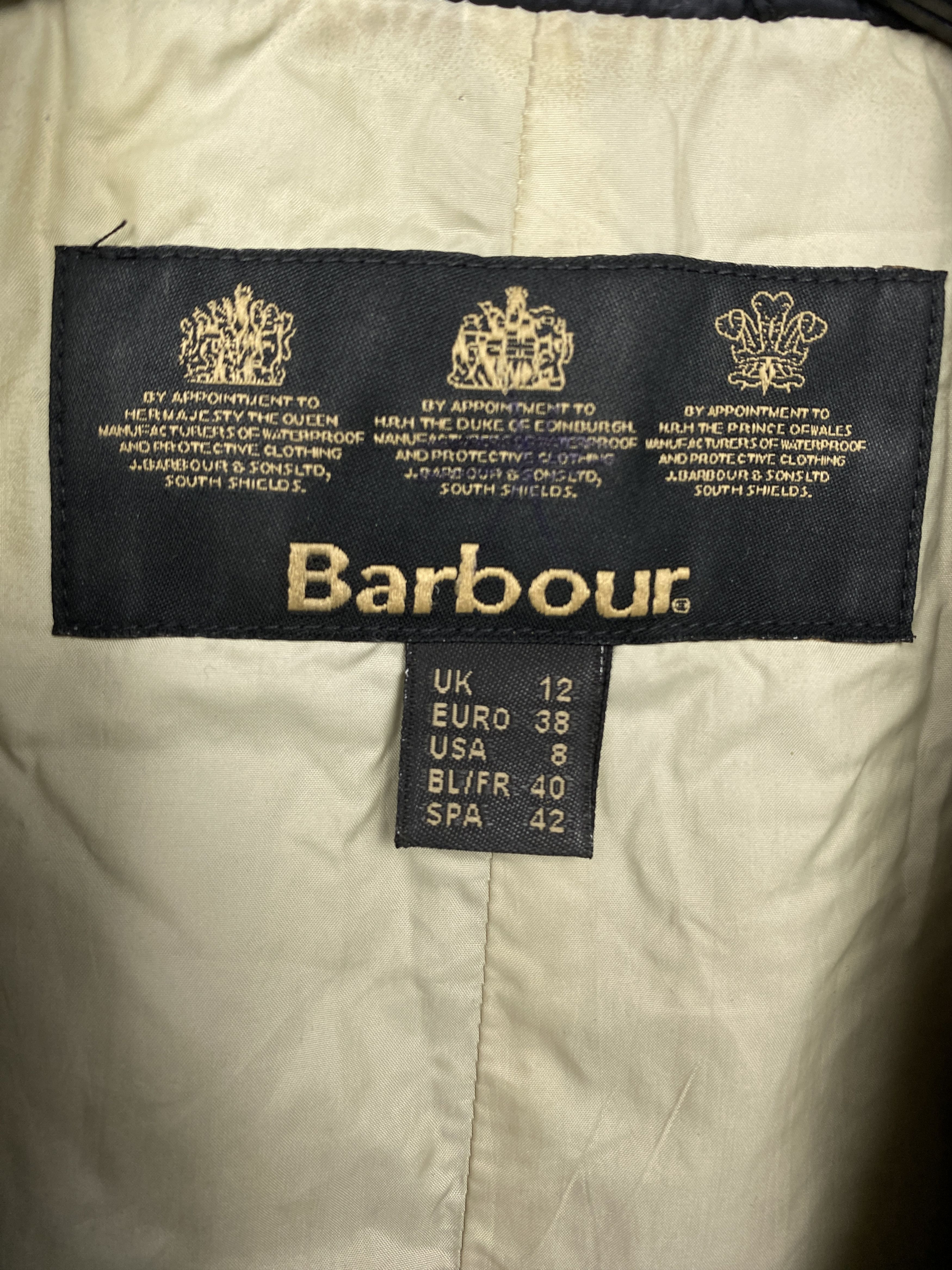 Barbour Barbour Womens Flyweight Valerie Short Quilted Jacket Size M / US 6-8 / IT 42-44 - 3 Thumbnail