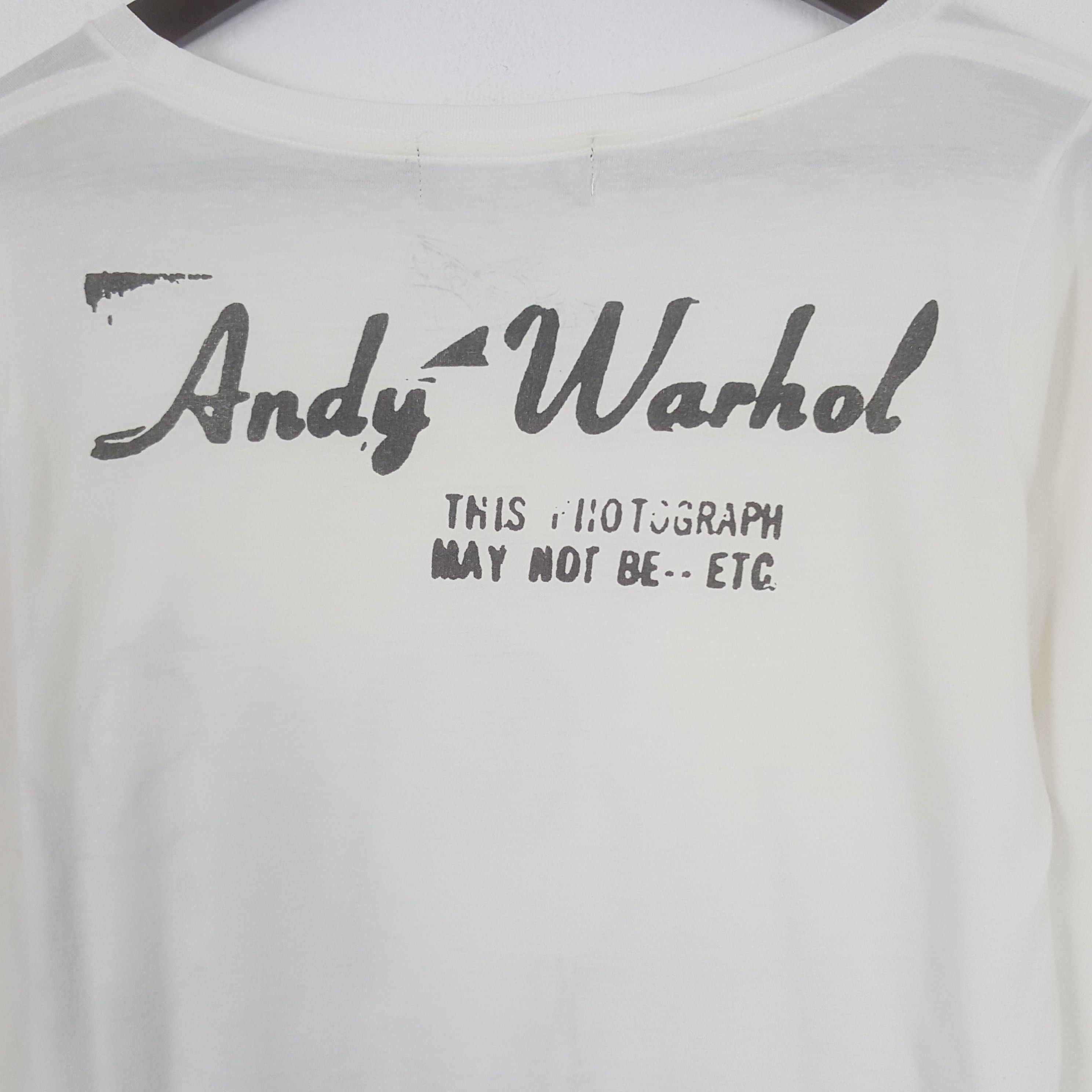 Hysteric Glamour Vintage Hysteric Glamour x Andy Warhol Big Skull Tshirt Size S / US 4 / IT 40 - 3 Thumbnail