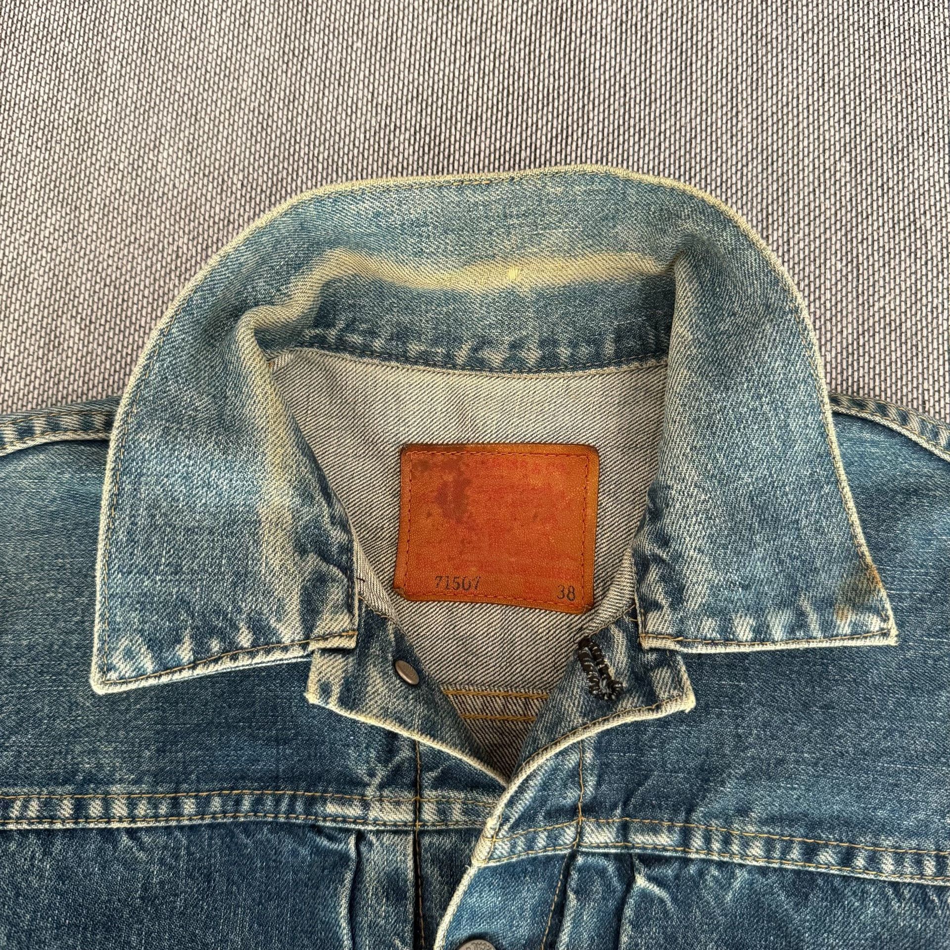 Levi's Vintage Clothing Levi's LVC 507XX J02 Raw Denim Jacket Size US M / EU 48-50 / 2 - 3 Thumbnail