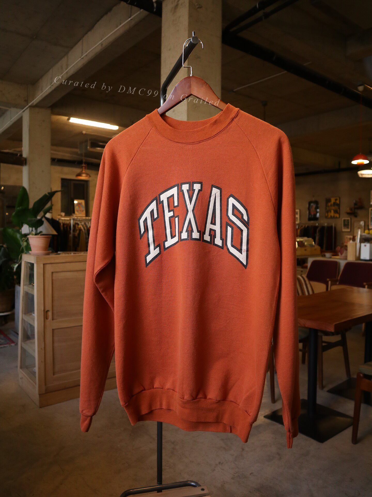 Vintage Vintage 1980s Texas Made Sweatshirt Size US XL / EU 56 / 4 - 1 Thumbnail