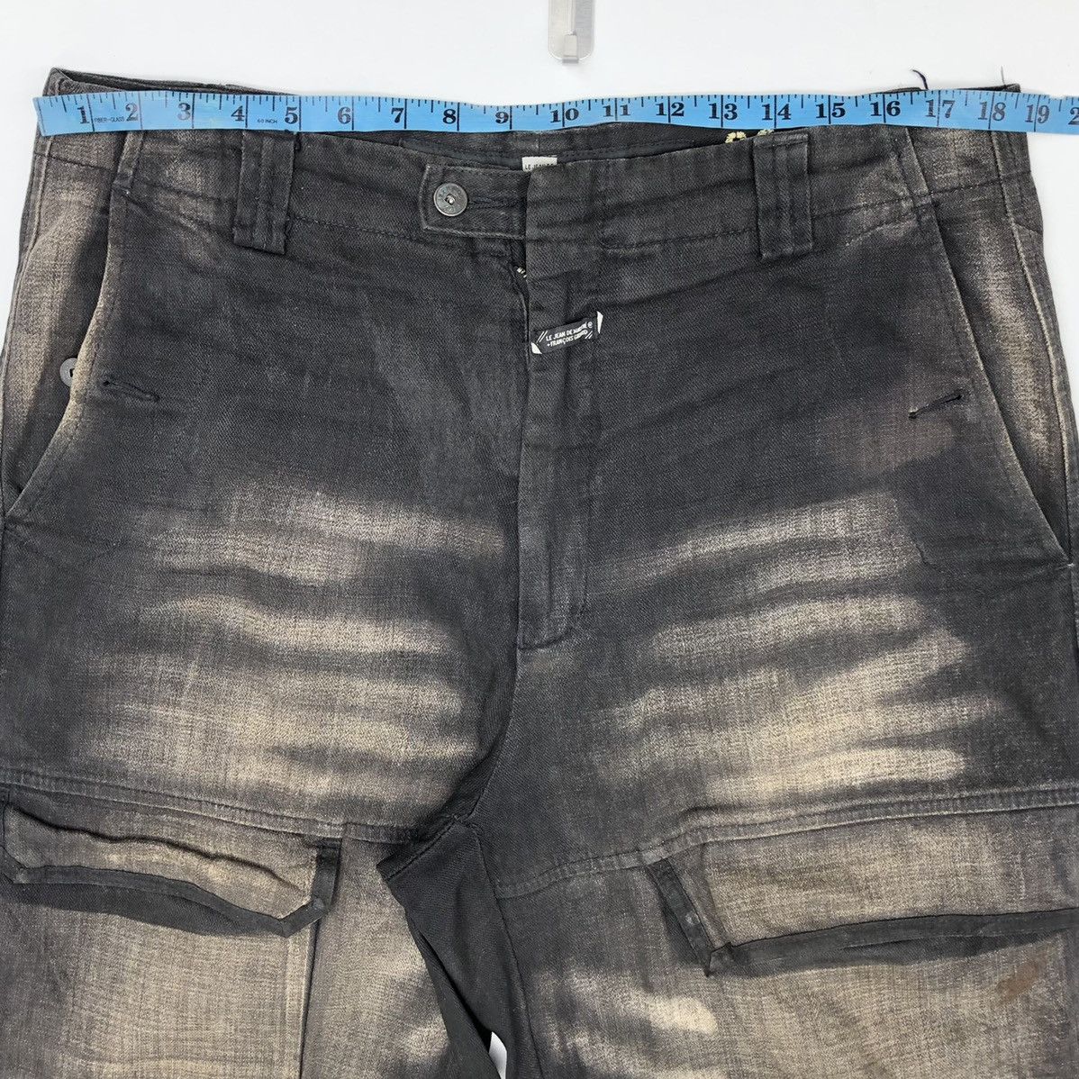 Japanese Brand × Marithe + Francois Girbaud × Vintage Marithe Francois Girbaud Baggy Jeans Size US 38 / EU 54 - 7 Thumbnail