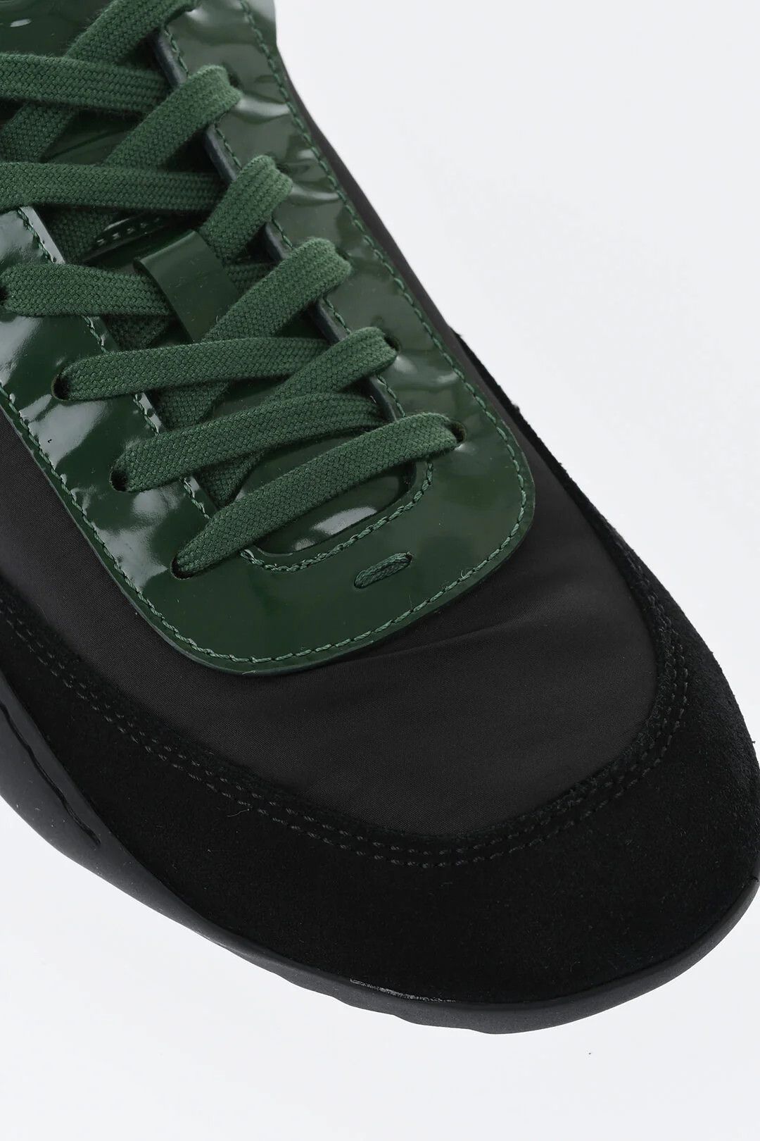 Salvatore Ferragamo og1mm0426 Nylon Low-Top Sneakers in Black Size US 8.5 / EU 41-42 - 4 Thumbnail