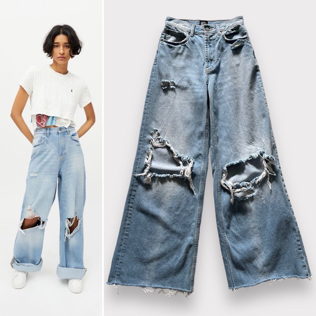 Urban Outfitters Urban Outfitters BDG Skater Baggy Jeans 24 Light Wash