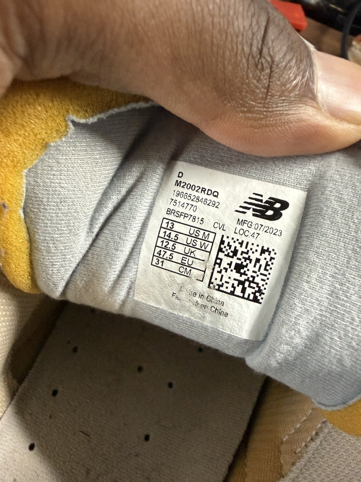 New Balance New Balance 2002R Protection Pack-Sandstorm Size US 13 / EU 46 - 5 Thumbnail