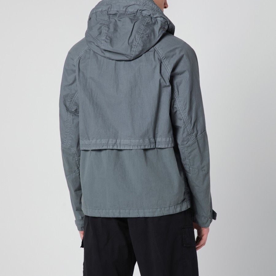 C.P. Company o1d2blof0226 Explorer 50 Fili Wax Jacket in Grey Size US M / EU 48-50 / 2 - 3 Thumbnail