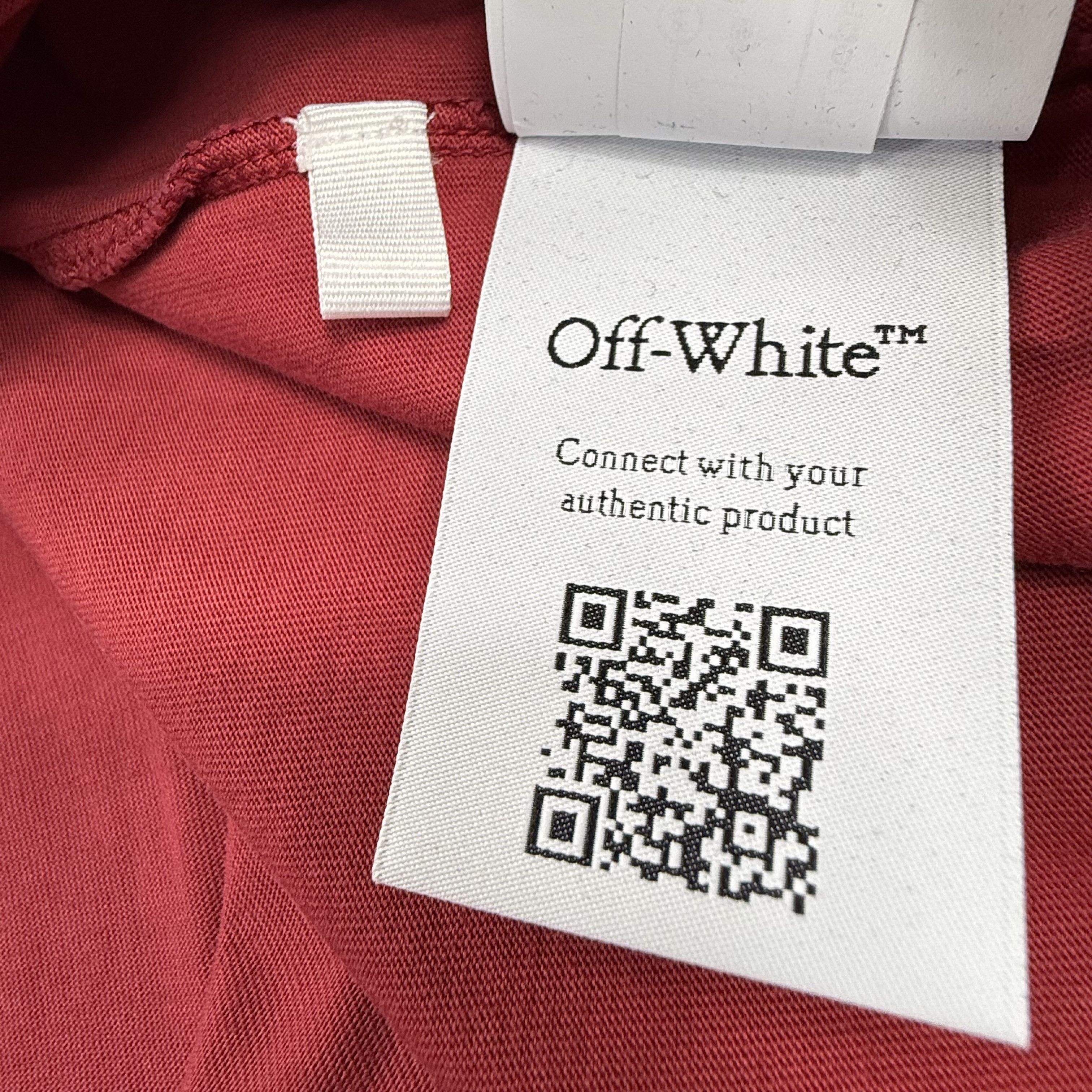 Off-White Off-White Caravaggio Graphic T-Shirt Red Oversized XL Size US XL / EU 56 / 4 - 12 Thumbnail