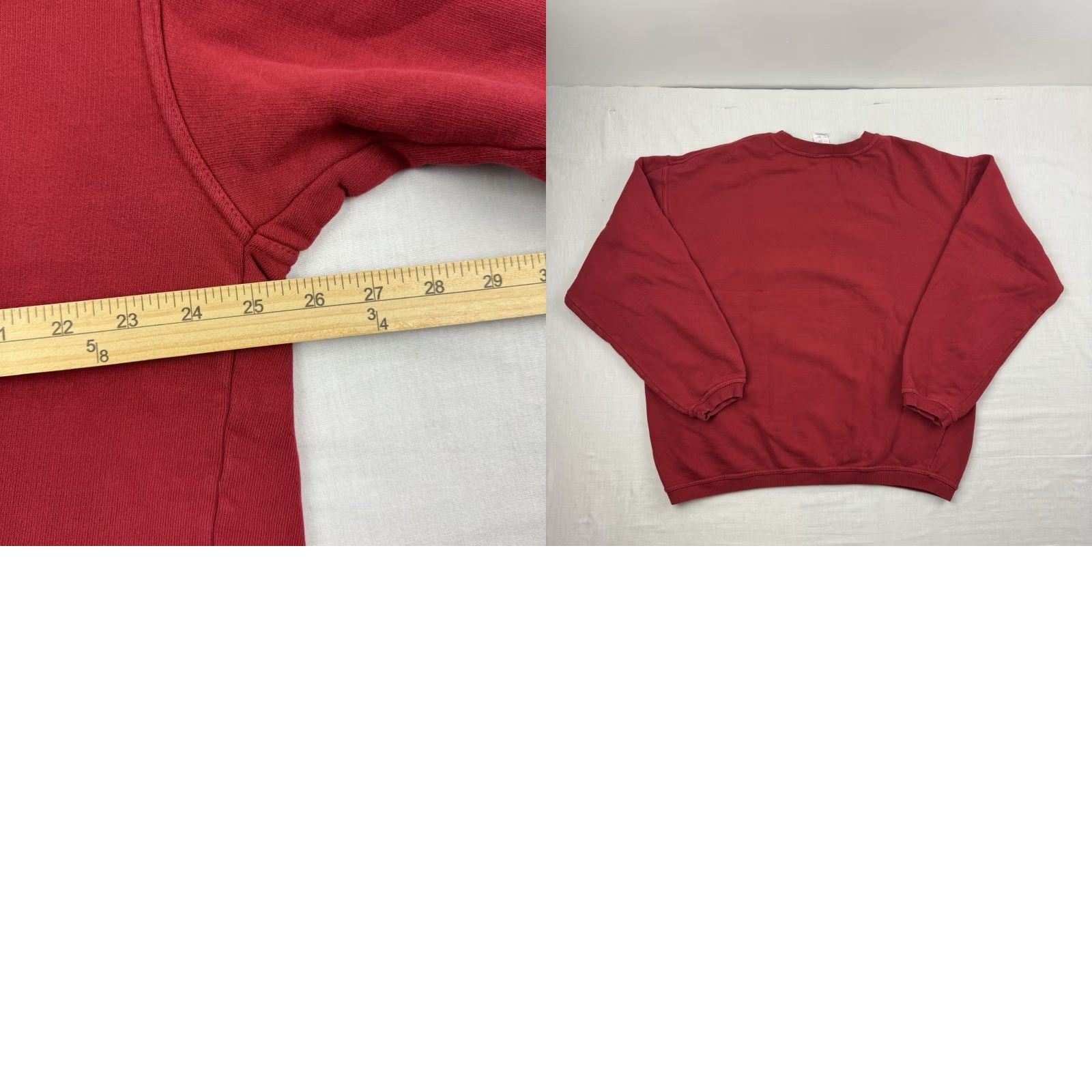 Disney VINTAGE Disney Mickey Mouse Sweatshirt Men L Red Crew Neck 90s Y2K Cartoon USA Streetwear Size US L / EU 52-54 / 3 - 8 Thumbnail