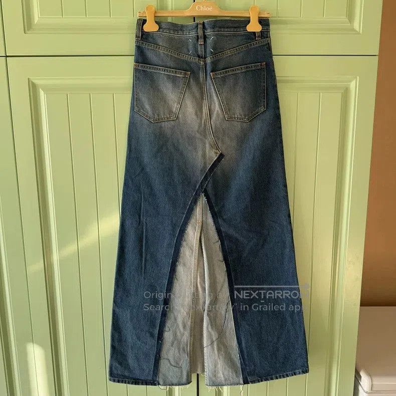 Maison Margiela Maison Margiela FW21 Denim Maxi Skirt . Size US 36 / EU 52 - 2 Thumbnail