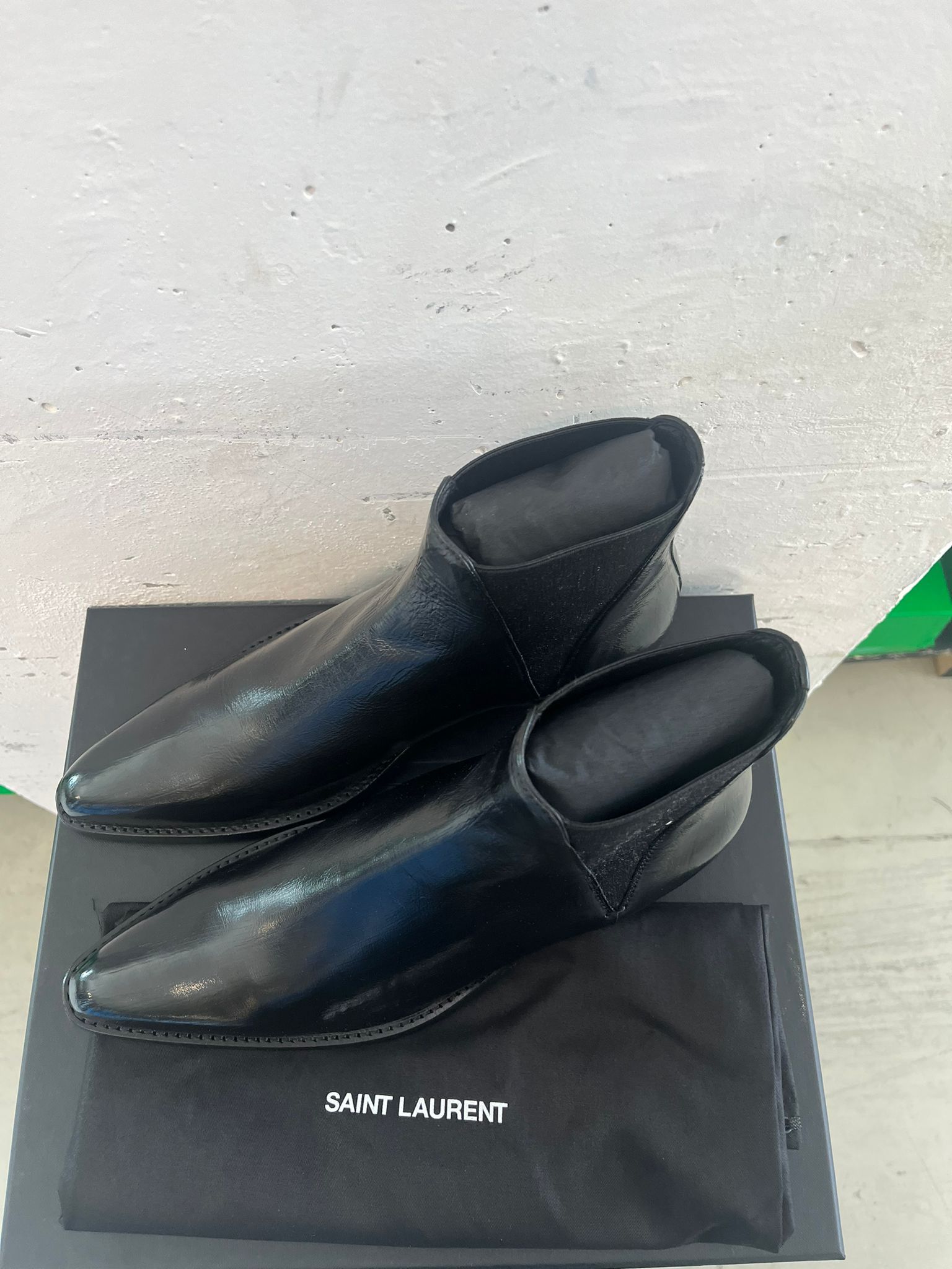 Saint Laurent Paris o1alsim1 Dakota 50 Boots in Black Size US 8 / EU 41 - 4 Thumbnail