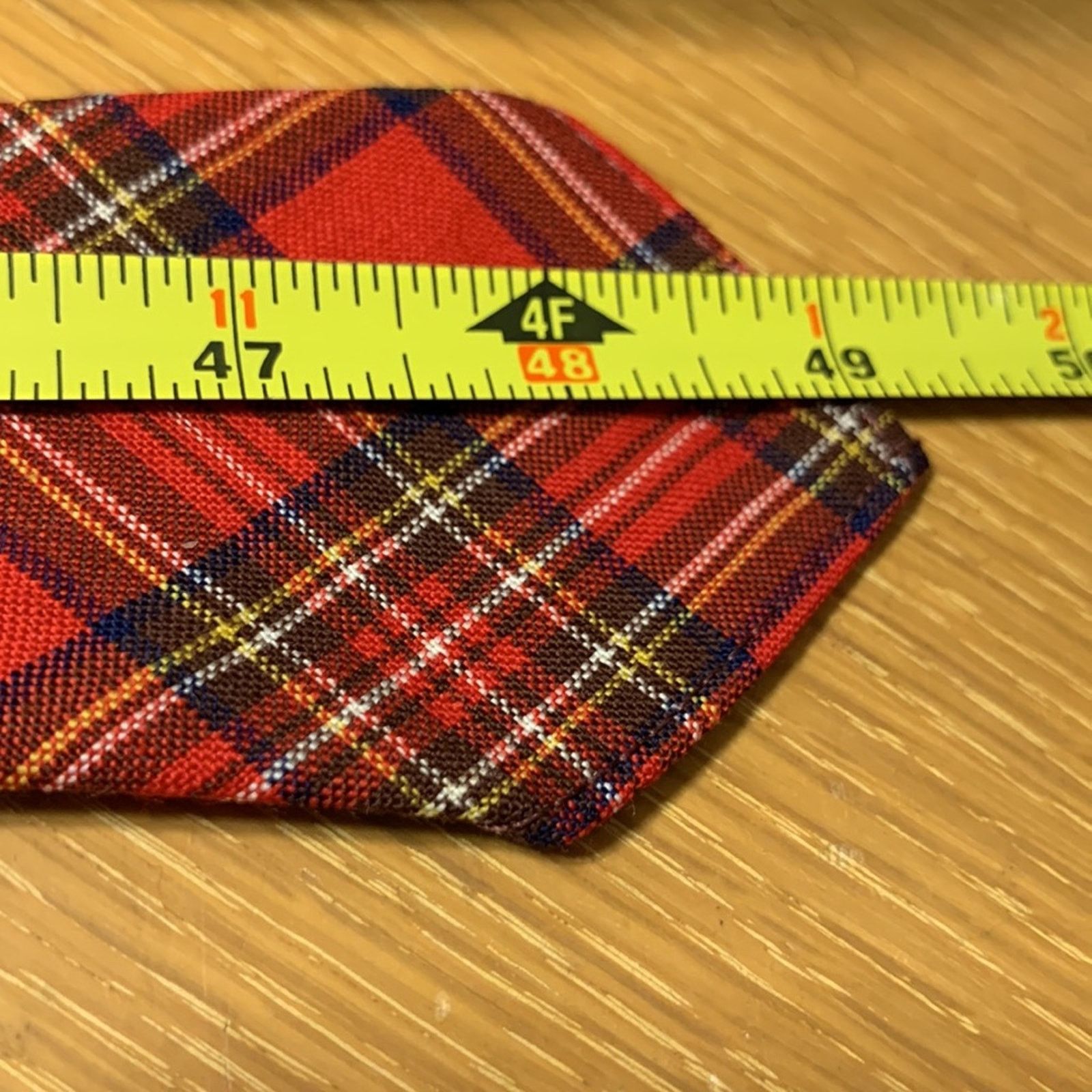 Botany 500 Scotland Botany Royal Stewart clan tartan plaid wool tie Size ONE SIZE - 9 Thumbnail