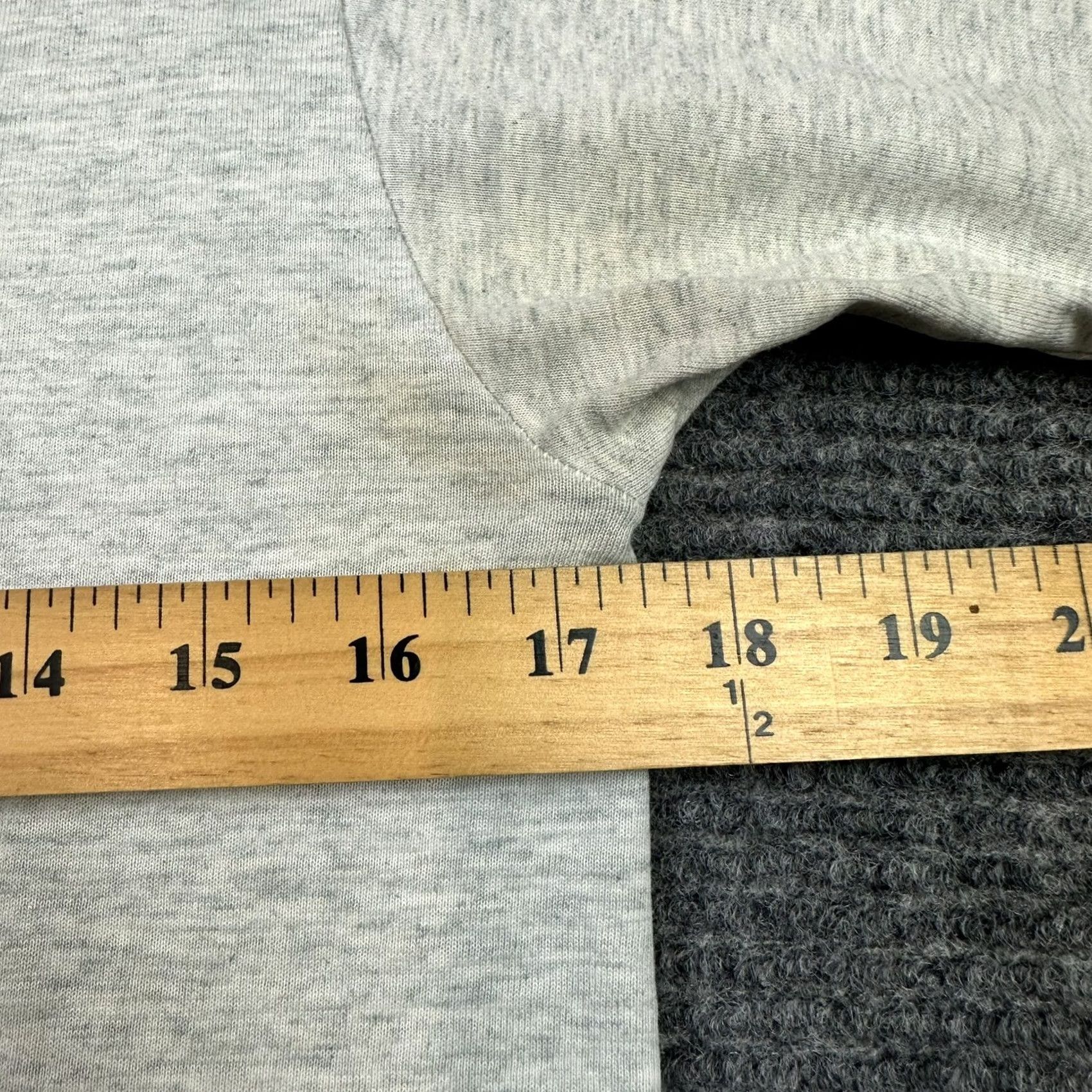 Fruit Of The Loom VINTAGE 90s T Shirt Fruit of the Loom Robbinsdale Whiz Bang Days Single Stitch Gray Cotton Polyester Size US S / EU 44-46 / 1 - 6 Thumbnail