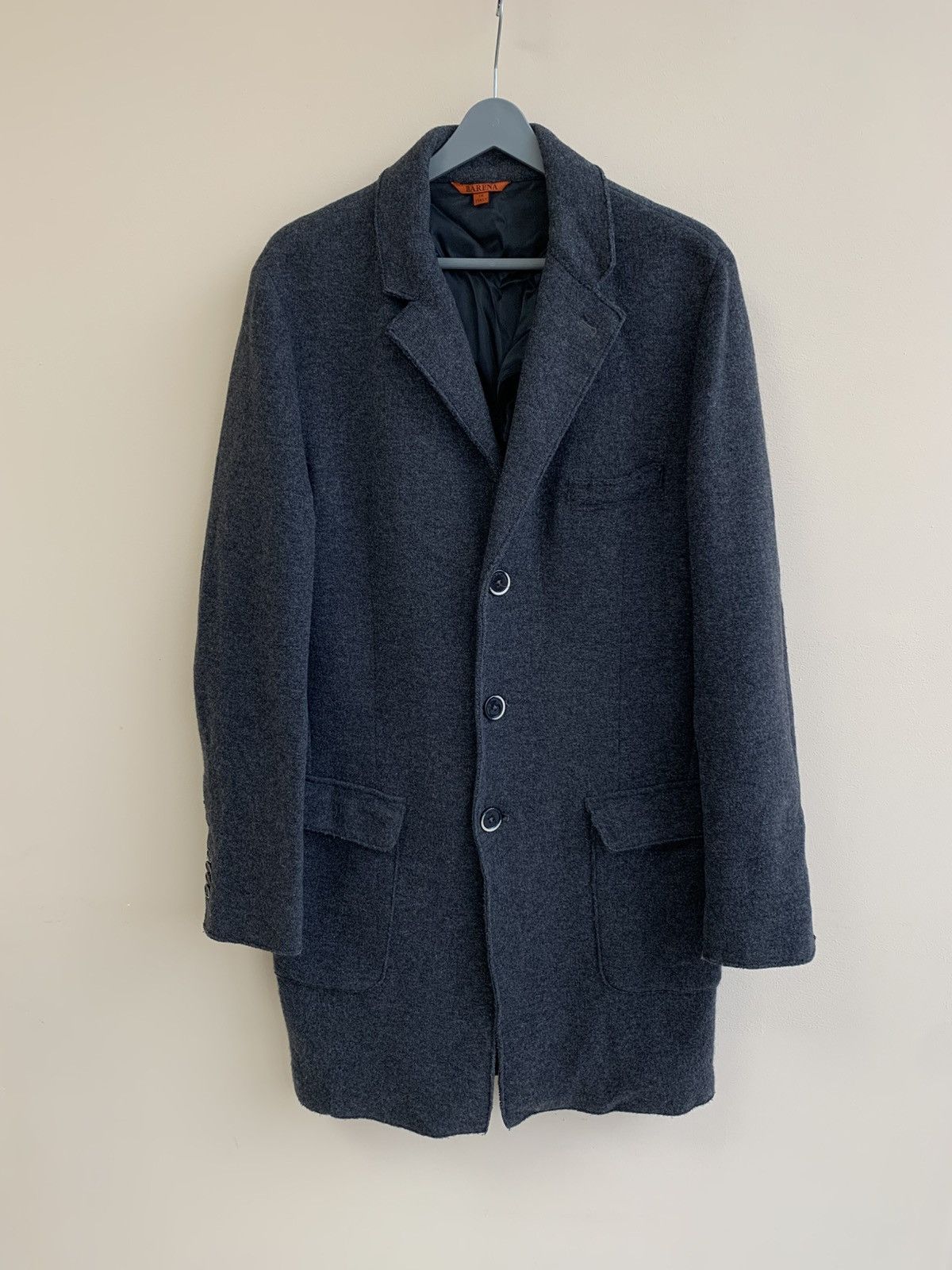 Barena Venezia Barena Venezia men's Wool Gray Coat Size US M / EU 48-50 / 2 - 1 Thumbnail