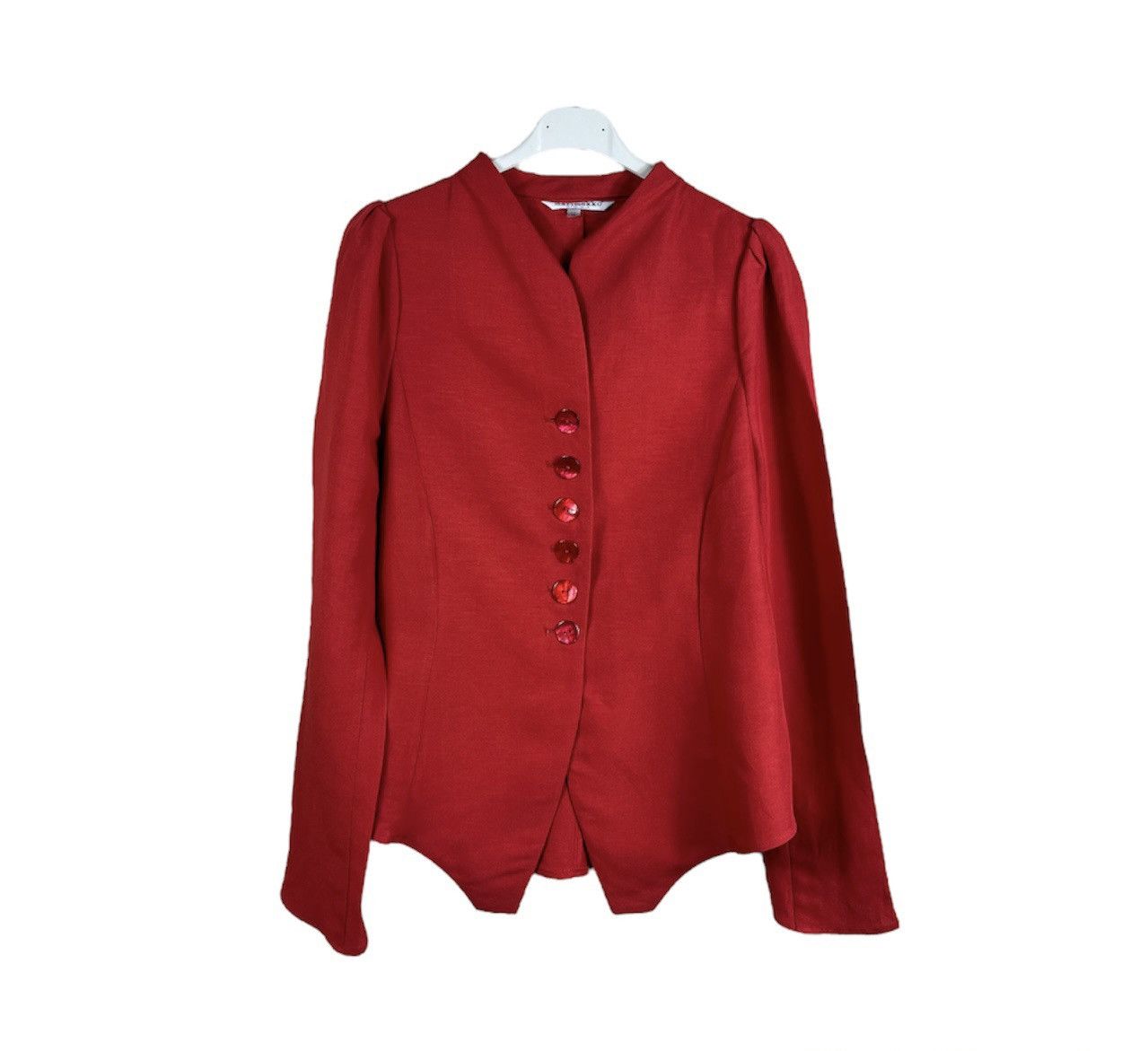 Designer × Marimekko Marimekko ritva falla linen blazer button jacket Size M / US 6-8 / IT 42-44 - 1 Thumbnail