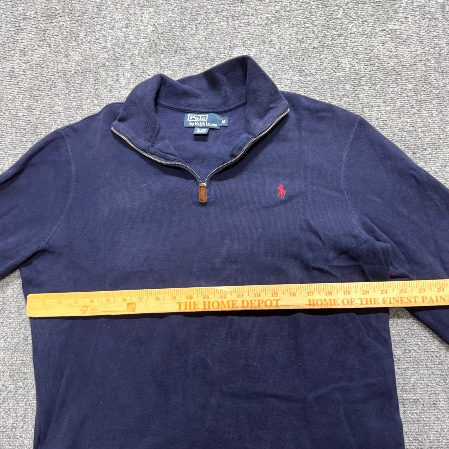 Ralph Lauren VINTAGE Polo Ralph Lauren Sweater Mens Medium Blue 1/4 Zip Mock Neck Casual Polo Ralph Lauren Shirt Mens M Blue 1/4 Zip Mock Neck Casual Women? Size US M / EU 48-50 / 2 - 6 Thumbnail