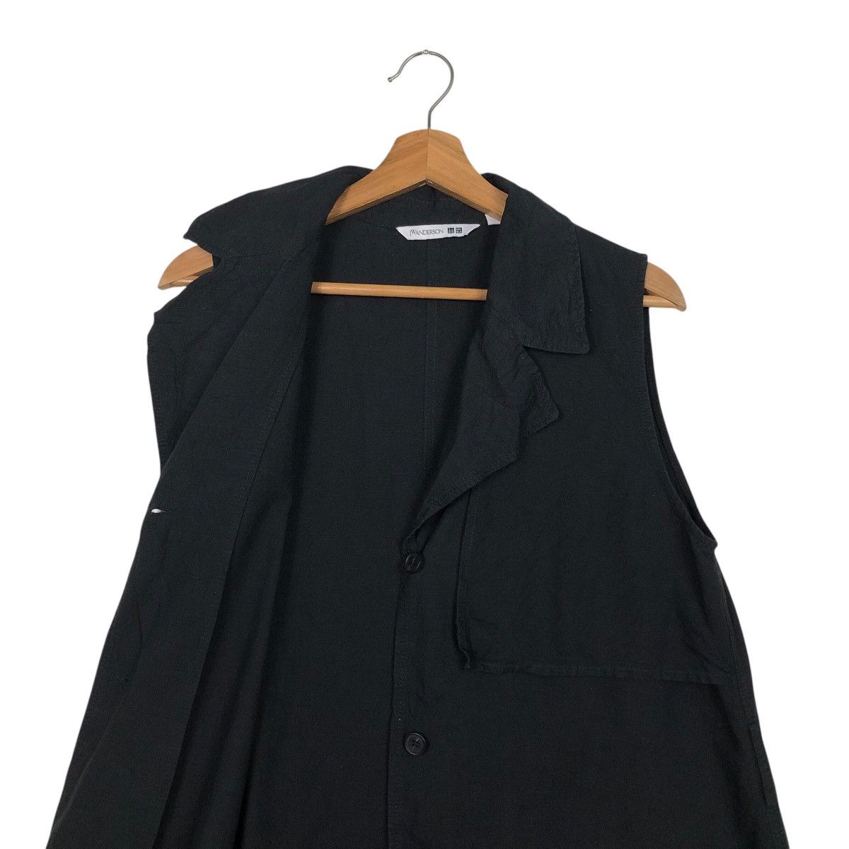 JW Anderson 📌Rich Black Runway Long Dress JW Anderson Uniqlo Size L / US 10 / IT 46 - 14 Thumbnail