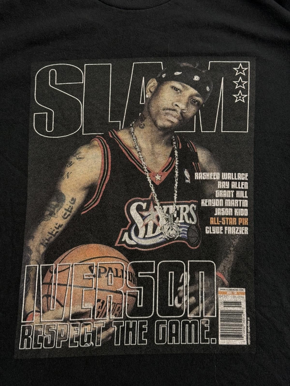 Mitchell & Ness Faded Allen Iversion Slam Magazine T-shirt Mitchell & Ness M Size US M / EU 48-50 / 2 - 3 Thumbnail