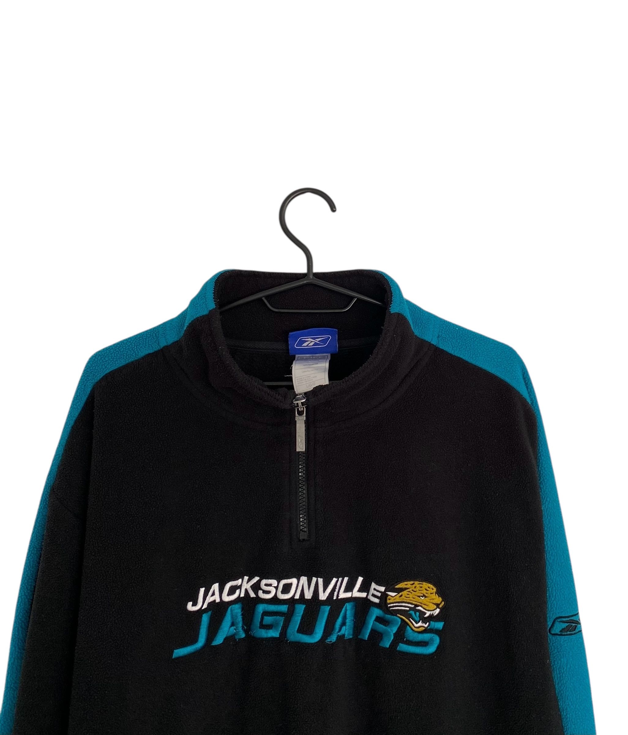 Reebok Jacksonville Jaguars RBK vintage fleece Size US L / EU 52-54 / 3 - 3 Thumbnail