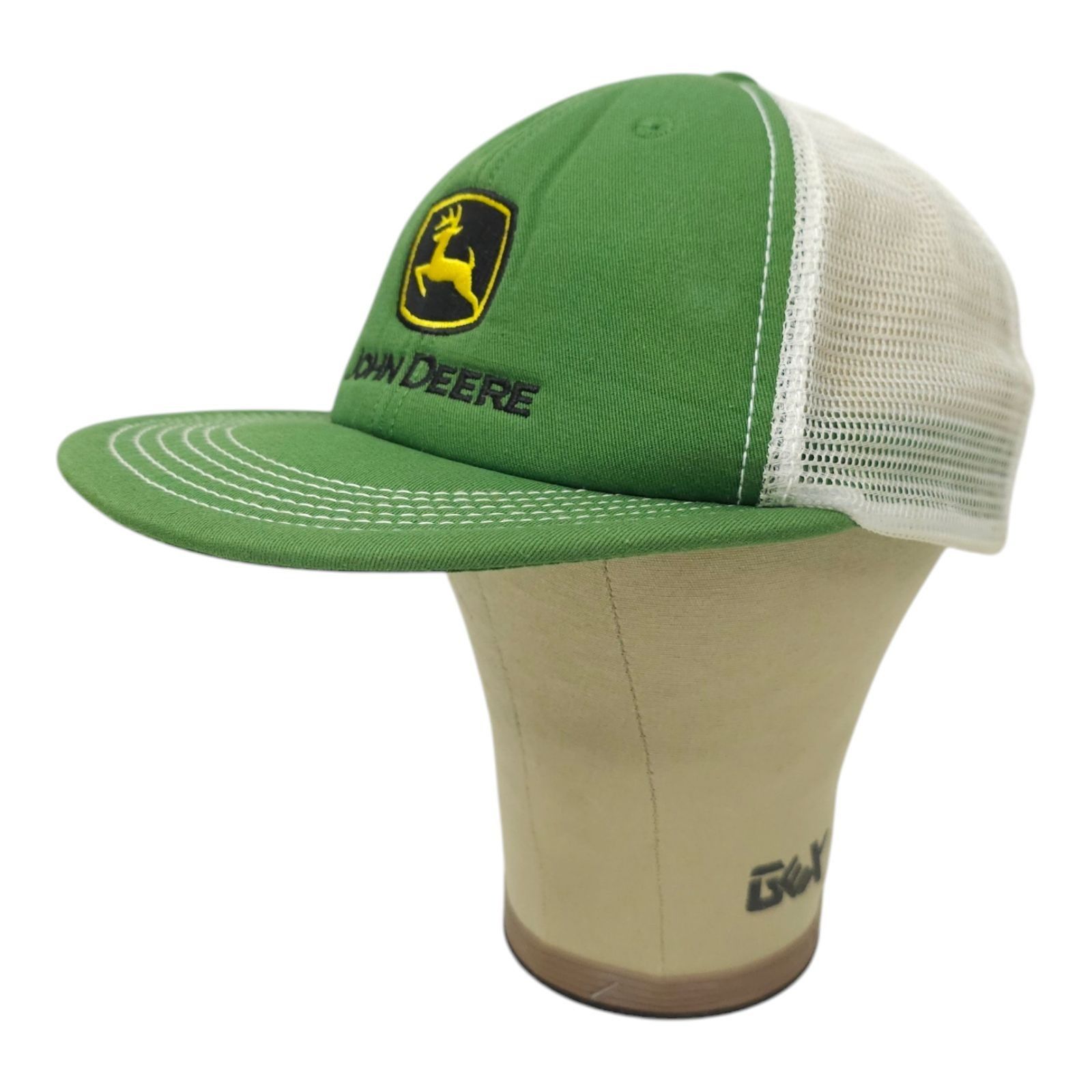 John Deere John Deere Mesh Back Snapback Cap Trucker Foam Panel Visor Size ONE SIZE - 2 Thumbnail