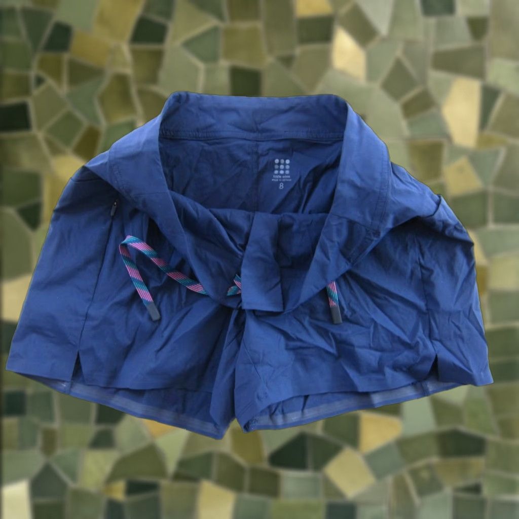 Vintage Title Nine Navy Blue Nylon Stretch Hike Short Women 8 Size 30" / US 8 / IT 44 - 1 Thumbnail
