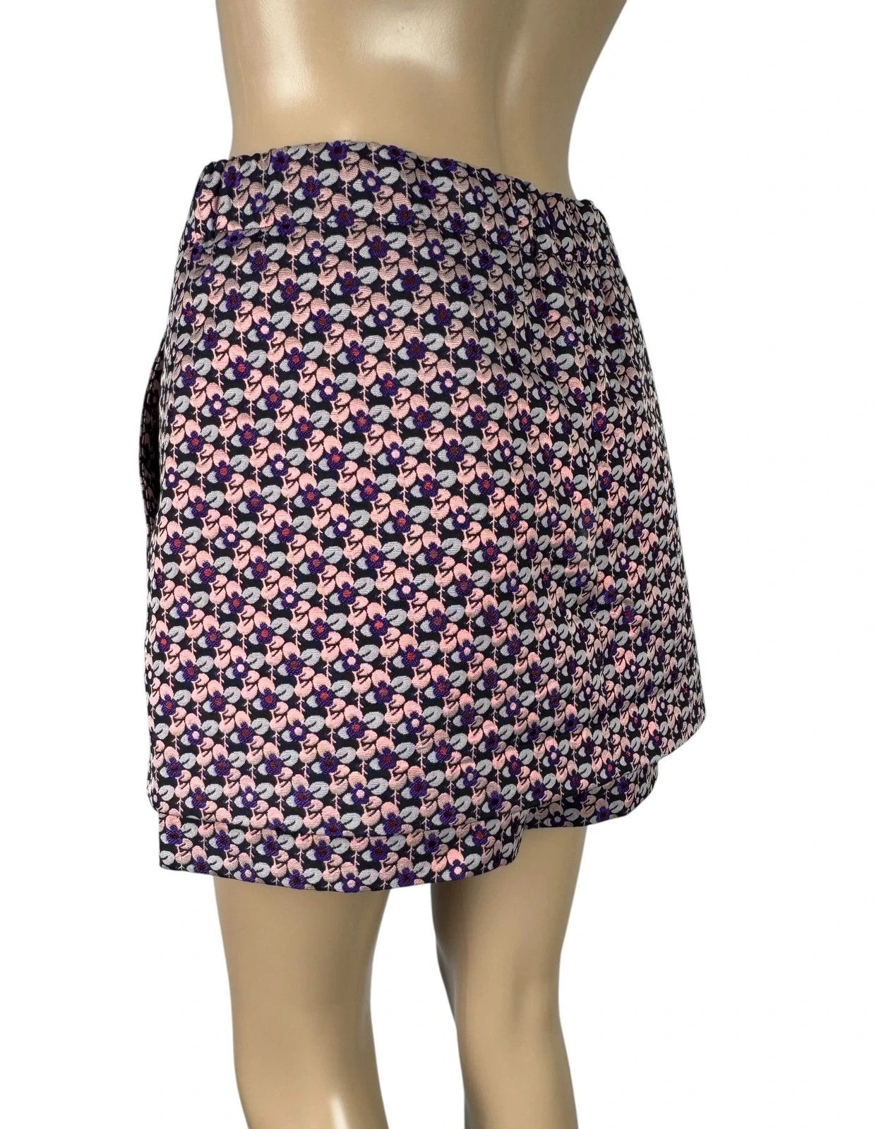 Maje Make Jacquard Mini Skirt Shorts size S Size 26" / US 2 / IT 38 - 7 Thumbnail