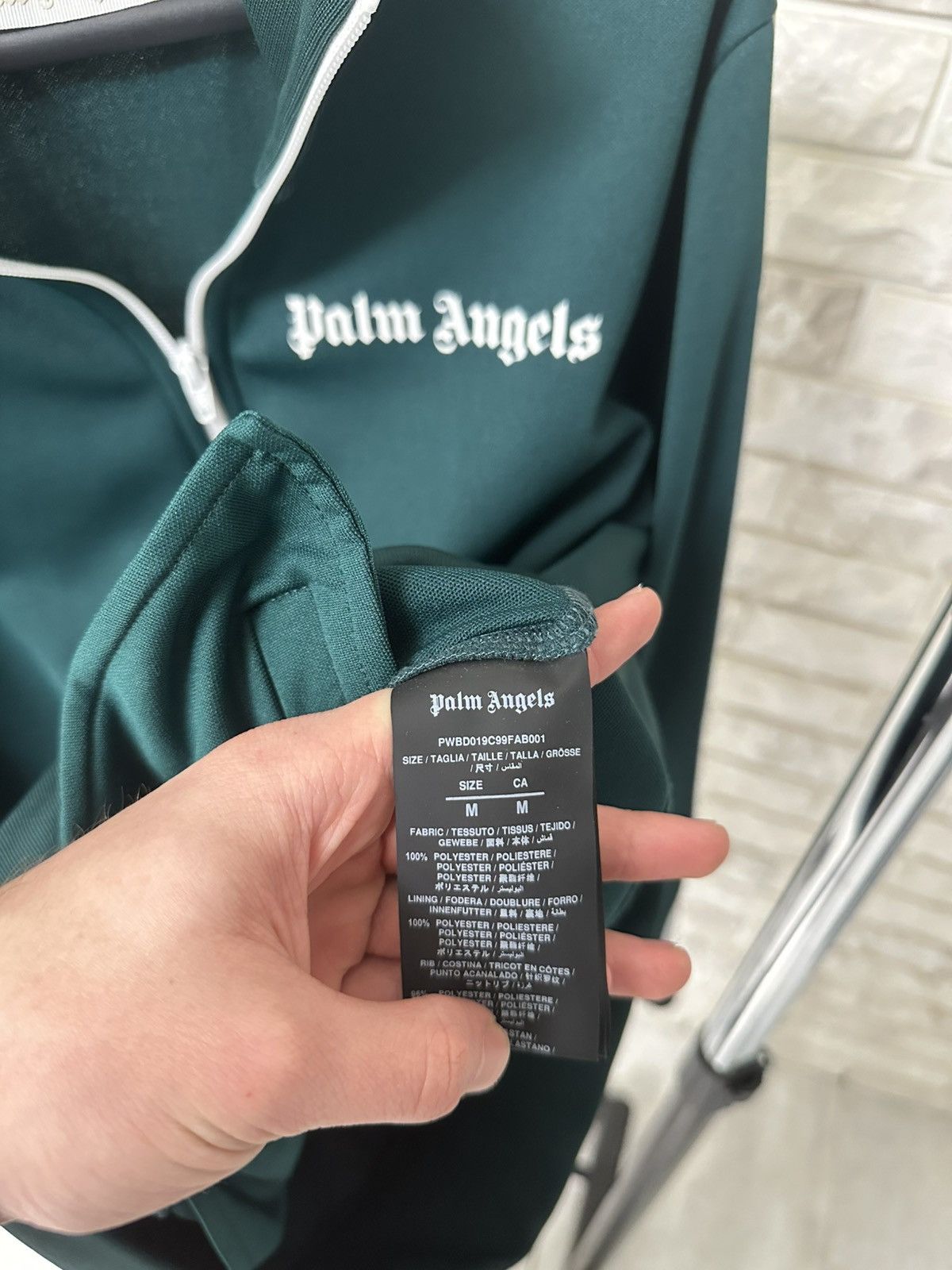 Palm Angels Track Zip