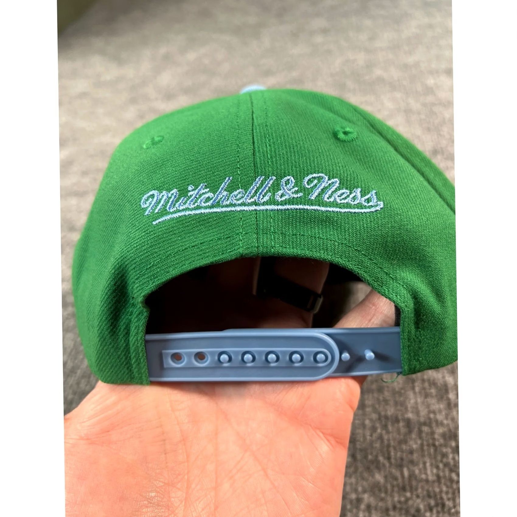 Mitchell & Ness Mitchell & Ness Miami Heat Snapback Cap Hat Mens OS Green Blue 2013 NBA Finals Size ONE SIZE - 4 Thumbnail