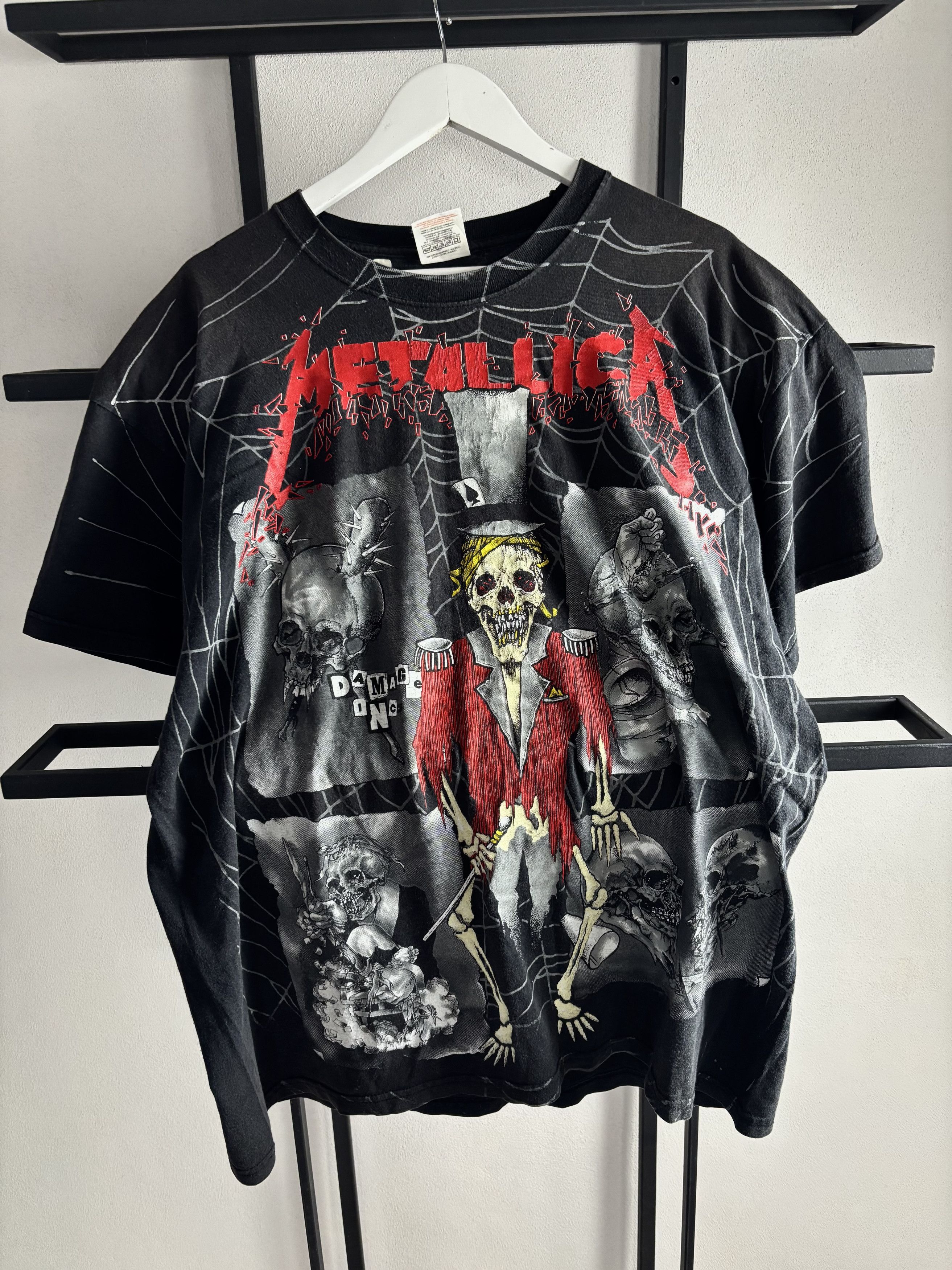 Metallica Metallica Vintage 1992 Ringmaster All Over Print T-Shirt Size US L / EU 52-54 / 3 - 2 Thumbnail