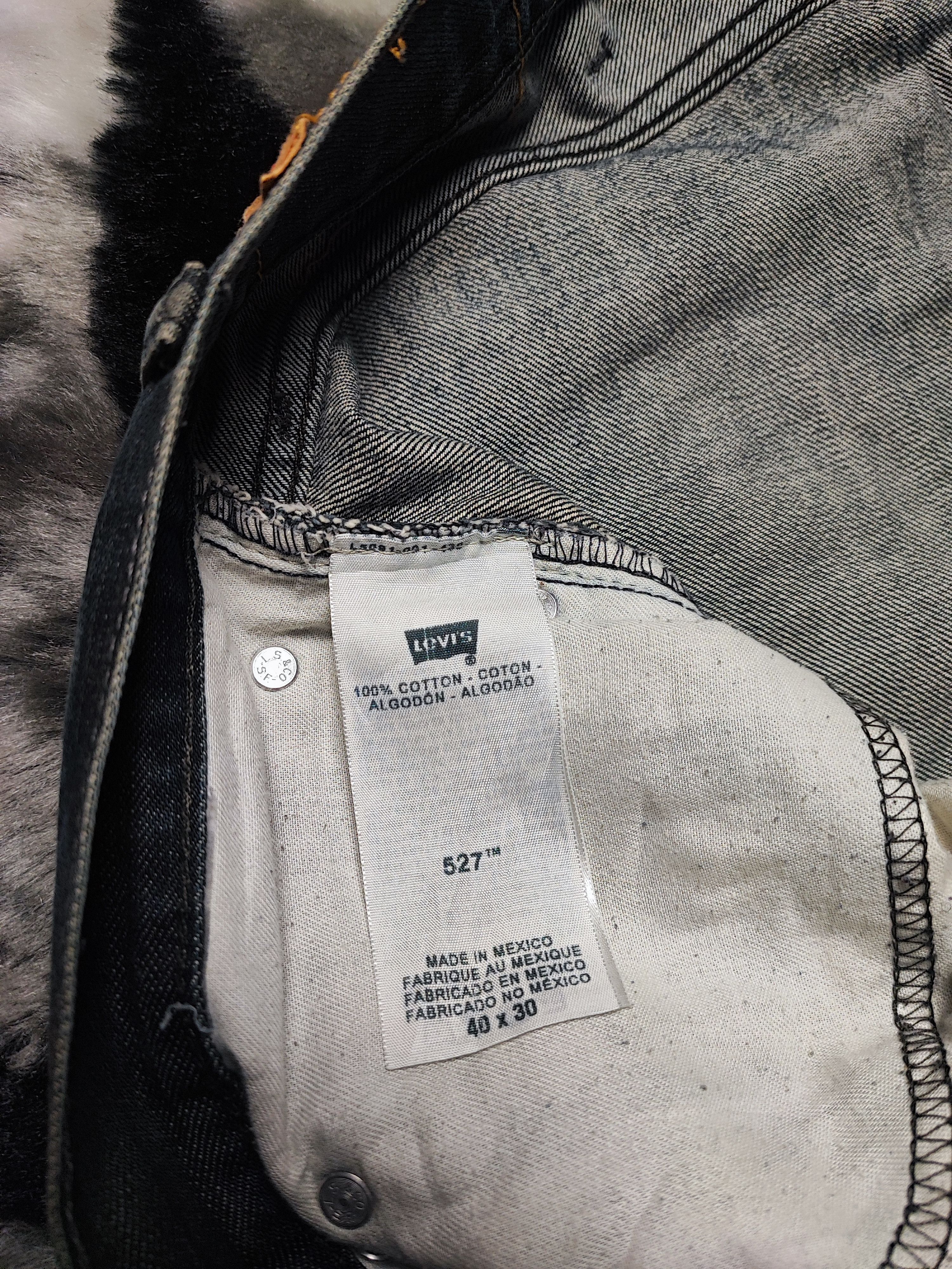 Levi's Vintage Levis 527 Slim Flared Bootcut Y2K SKATE 41x30 Size US 41 - 10 Thumbnail