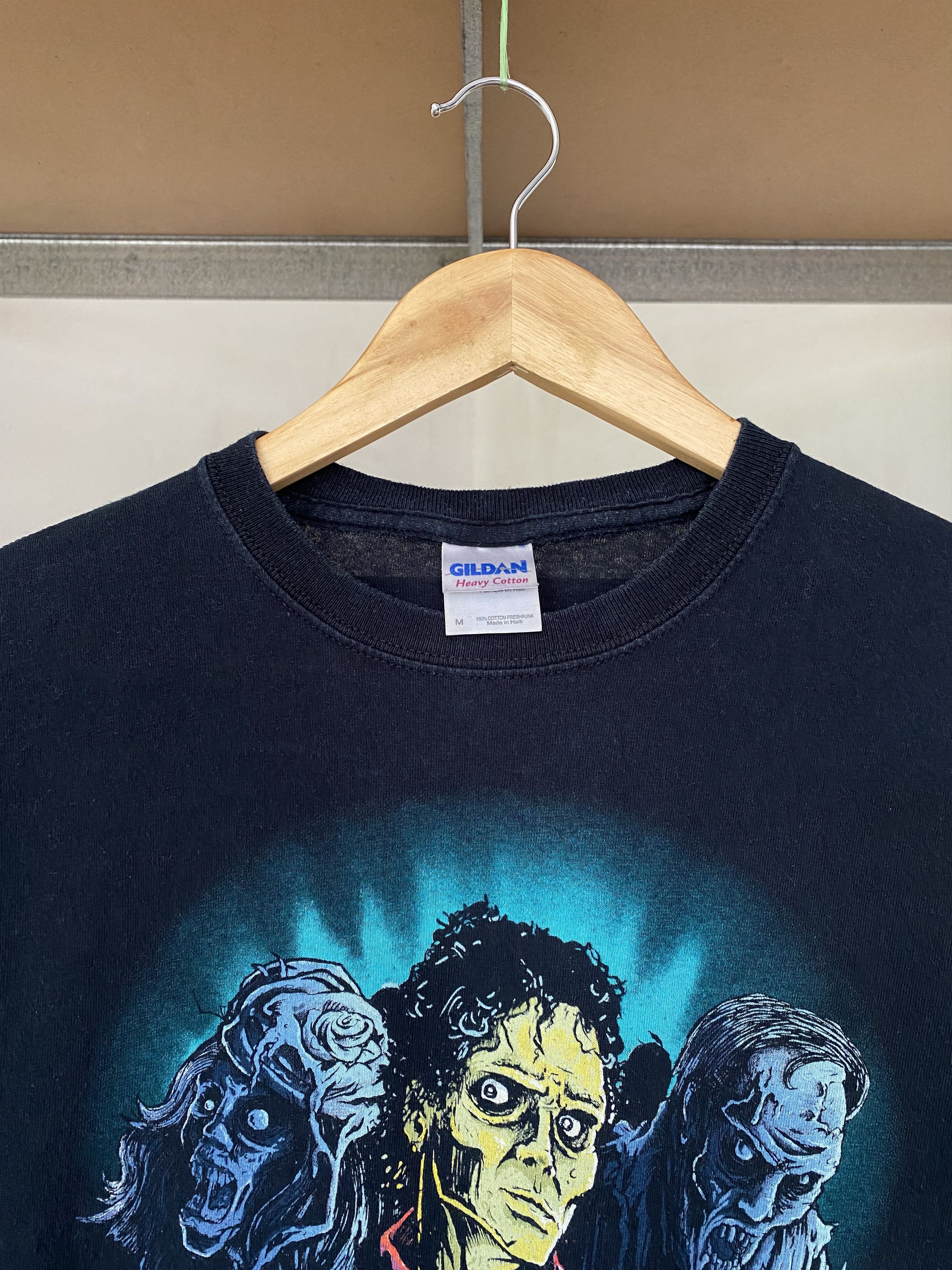 Band Tees Michael Jackson 2000s Vintage Rock Horror T-shirt Size US M / EU 48-50 / 2 - 4 Thumbnail