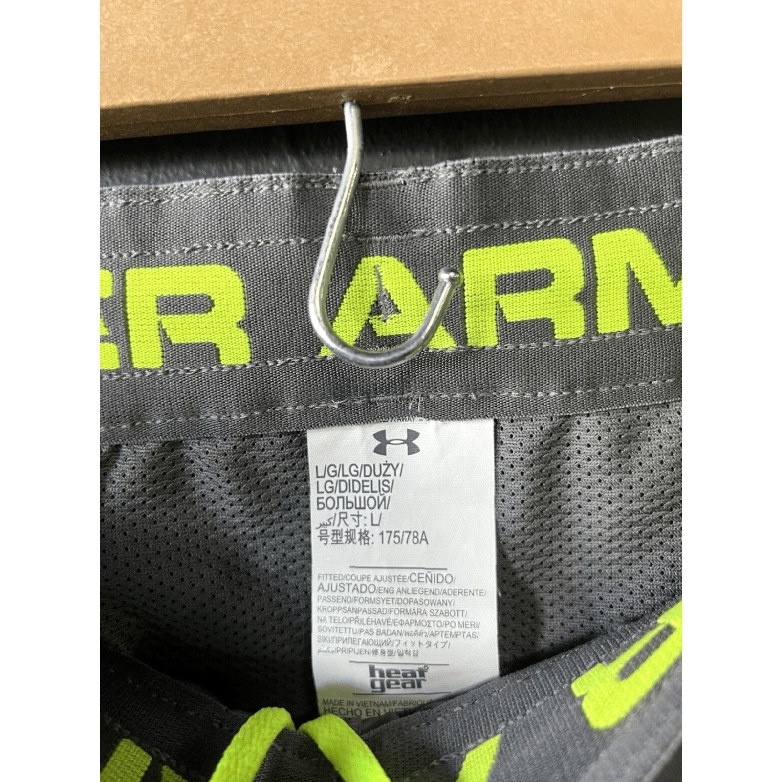 Under Armour Under Armour Mens Gray Athletic Sweatpants Pull On L Regular Front Pocket Size US 33 - 3 Thumbnail