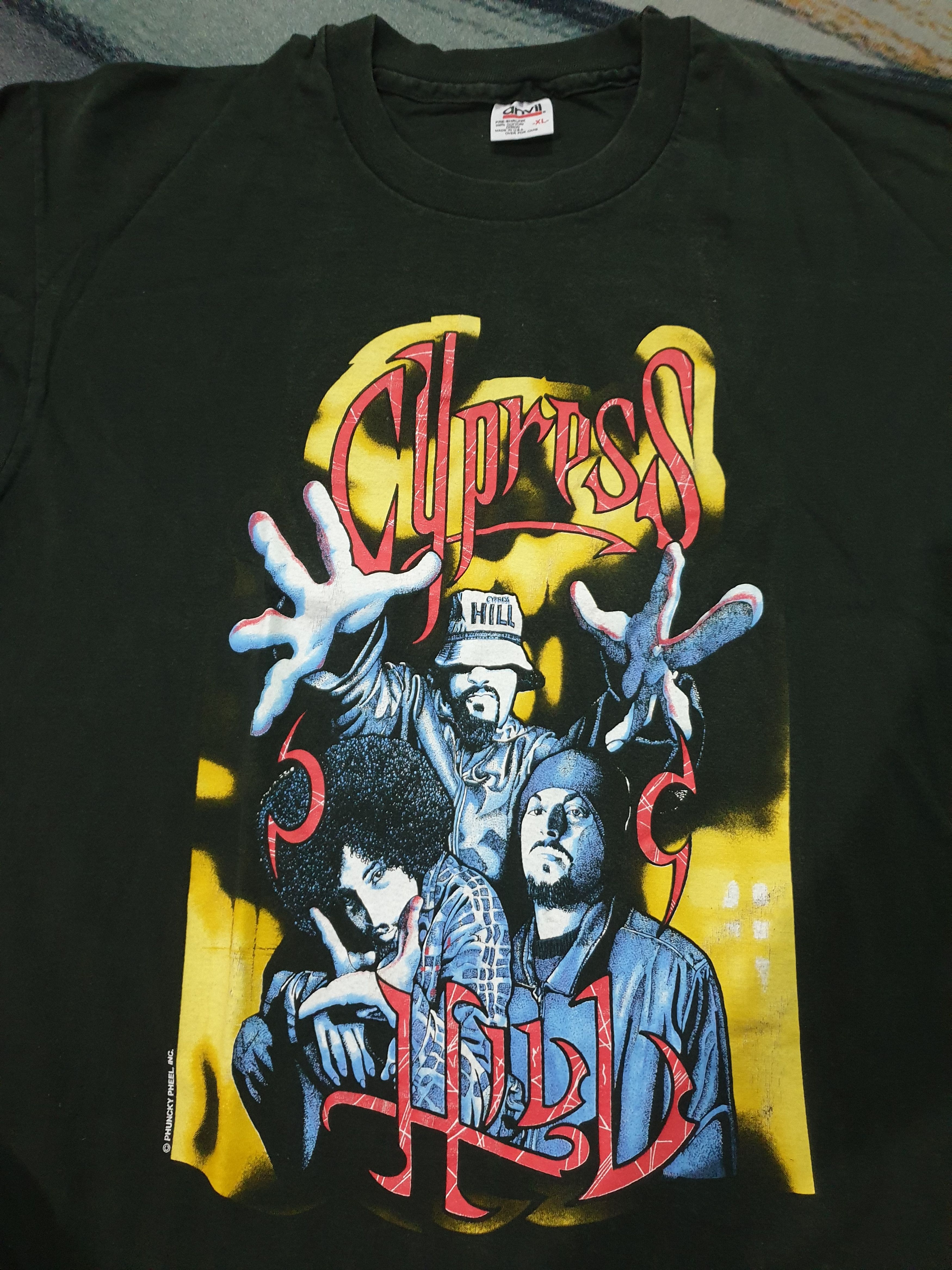 Vintage 90s Cypress Hill Experience Longsleeve Tee Rap Hip Hop Dub Size US XL / EU 56 / 4 - 1 Thumbnail